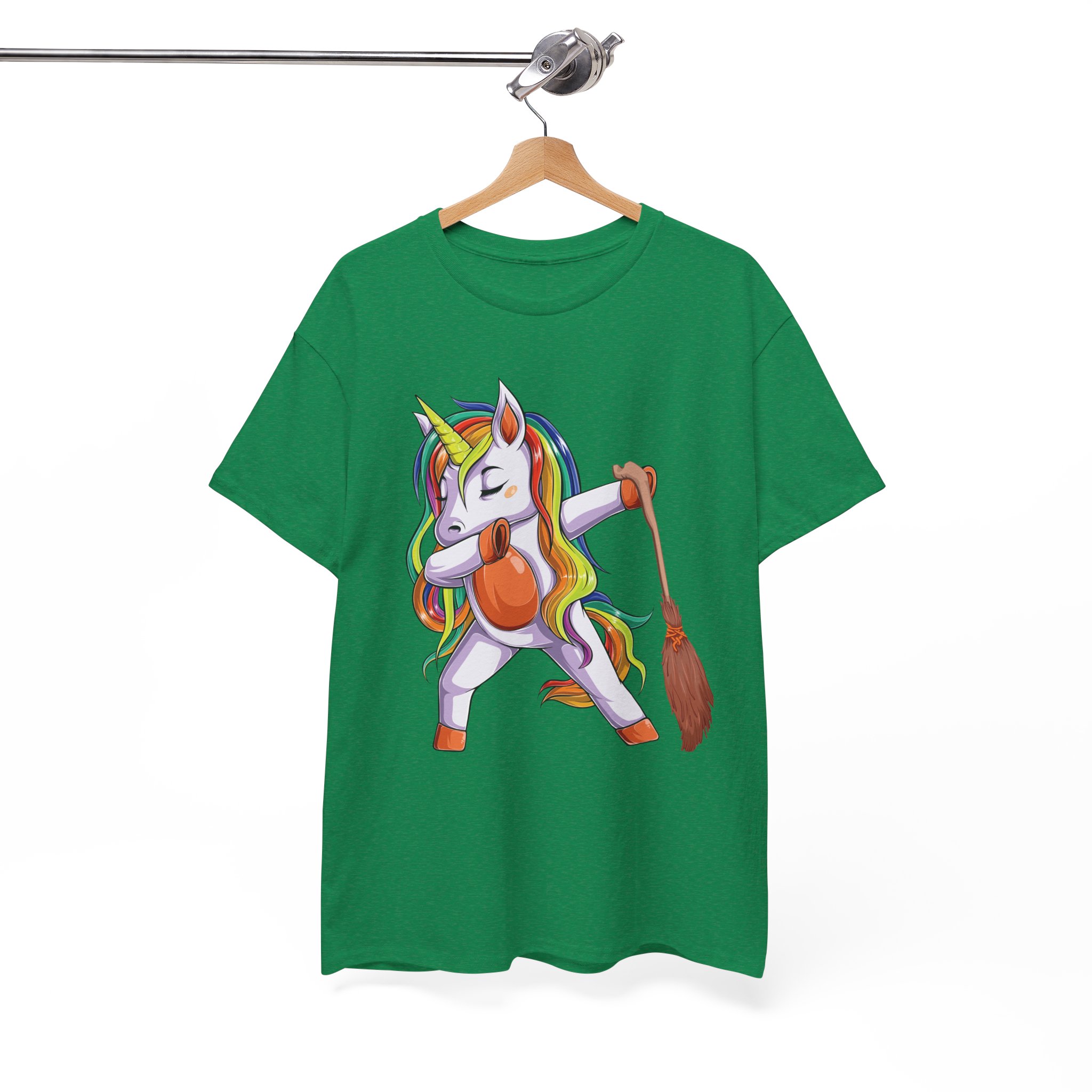 Dabbing Unicorn T-Shirt - Funny Rainbow Unicorn Dancing Design - Image 5
