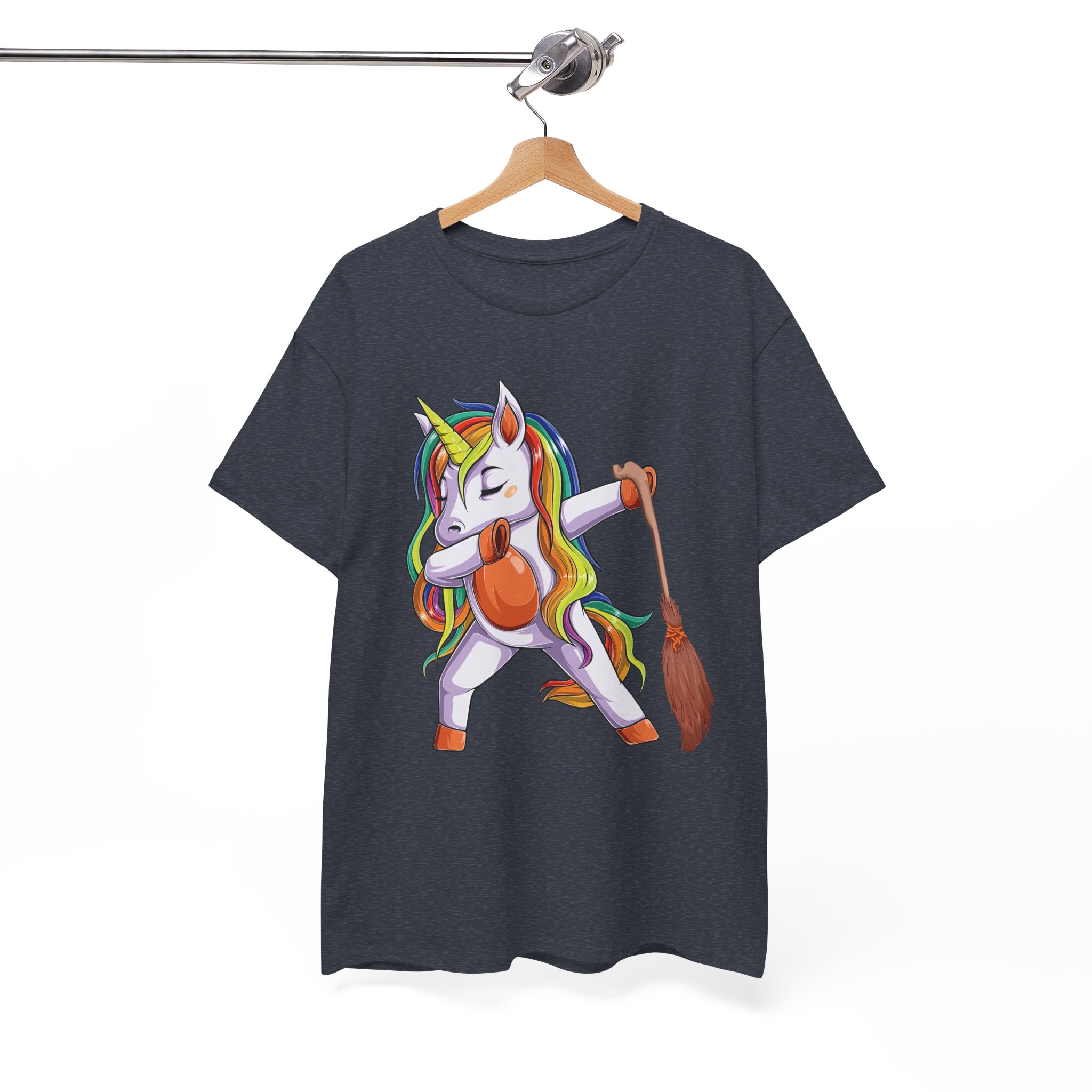 Dabbing Unicorn T-Shirt - Funny Rainbow Unicorn Dancing Design - Image 11
