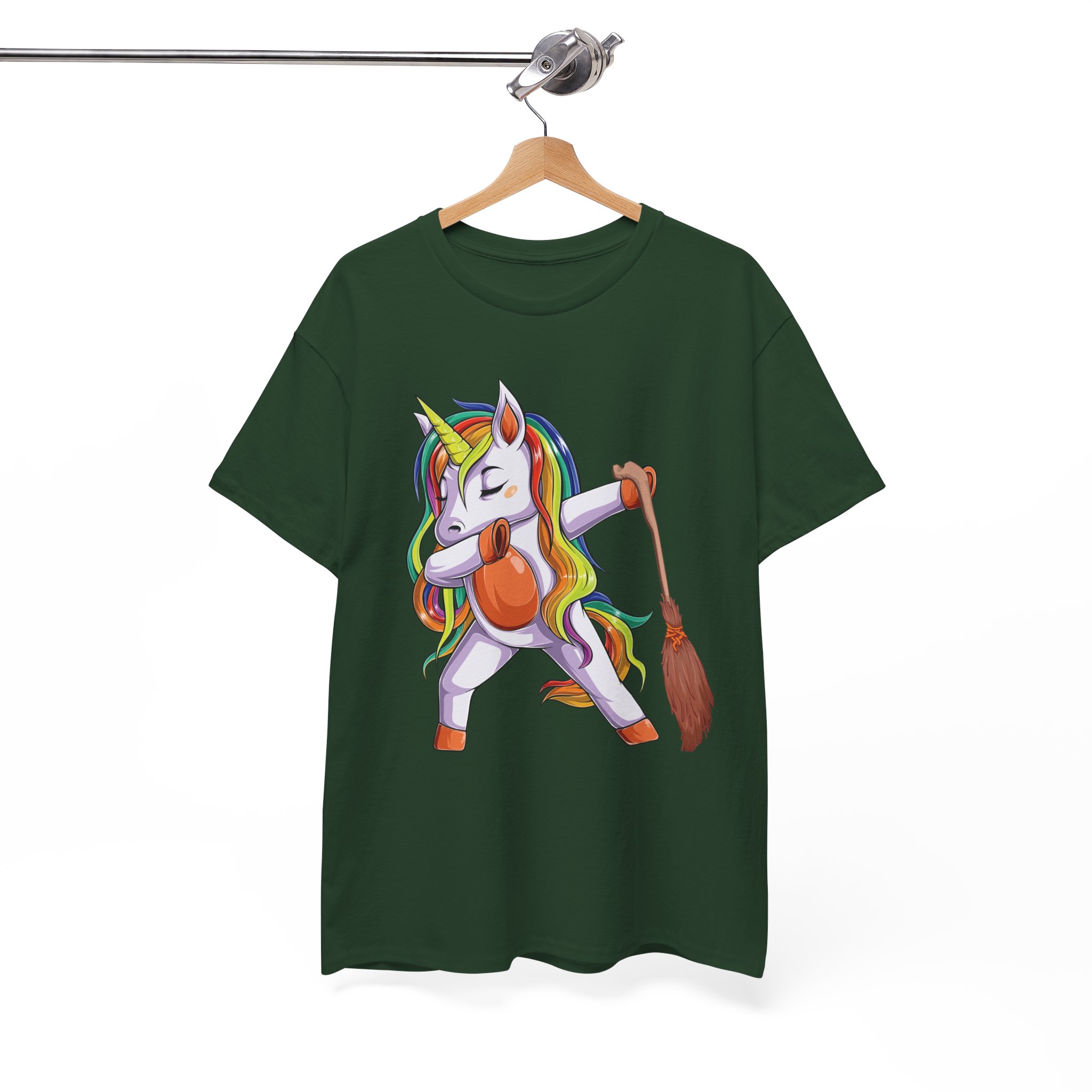 Dabbing Unicorn T-Shirt - Funny Rainbow Unicorn Dancing Design - Image 4