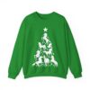 Unicorn Christmas Tree Crewneck Sweatshirt