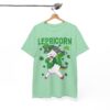 Lepricorn Unicorn T-Shirt - Funny St. Patrick’s Day Dab Dabbing Rainbow Shamrock Tee