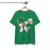 St. Patrick's Day Dabbing Unicorn Tee - Funny Leprechaun Beer Graphic T-Shirt