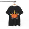 Halloween Pumpkin Horn Unicorn T-Shirt