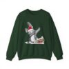 Christmas Bunny Dabbing Sweatshirt Gift