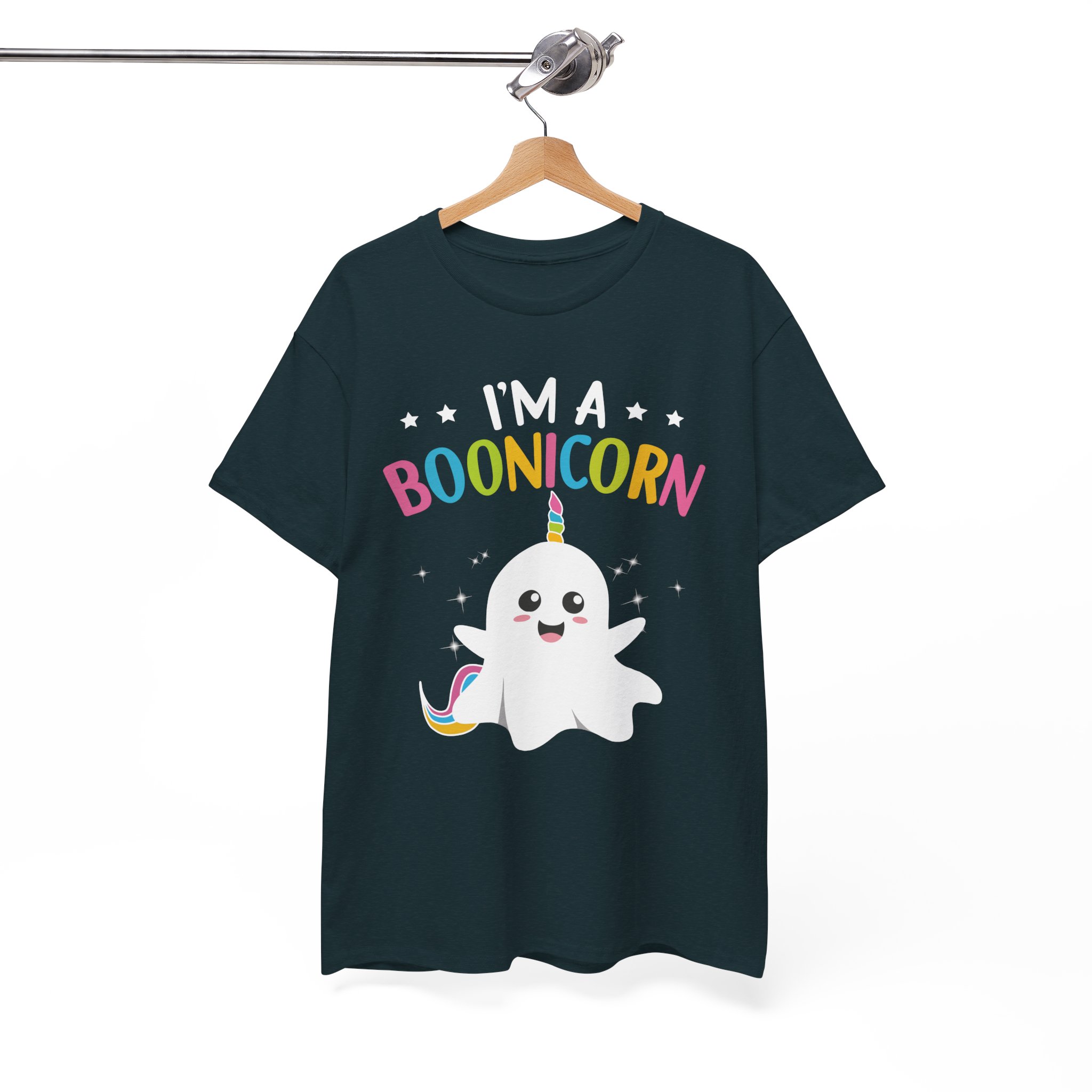 I’m a Boonicorn T‑Shirt - Cute Ghost Unicorn Tee for Kids & Adults