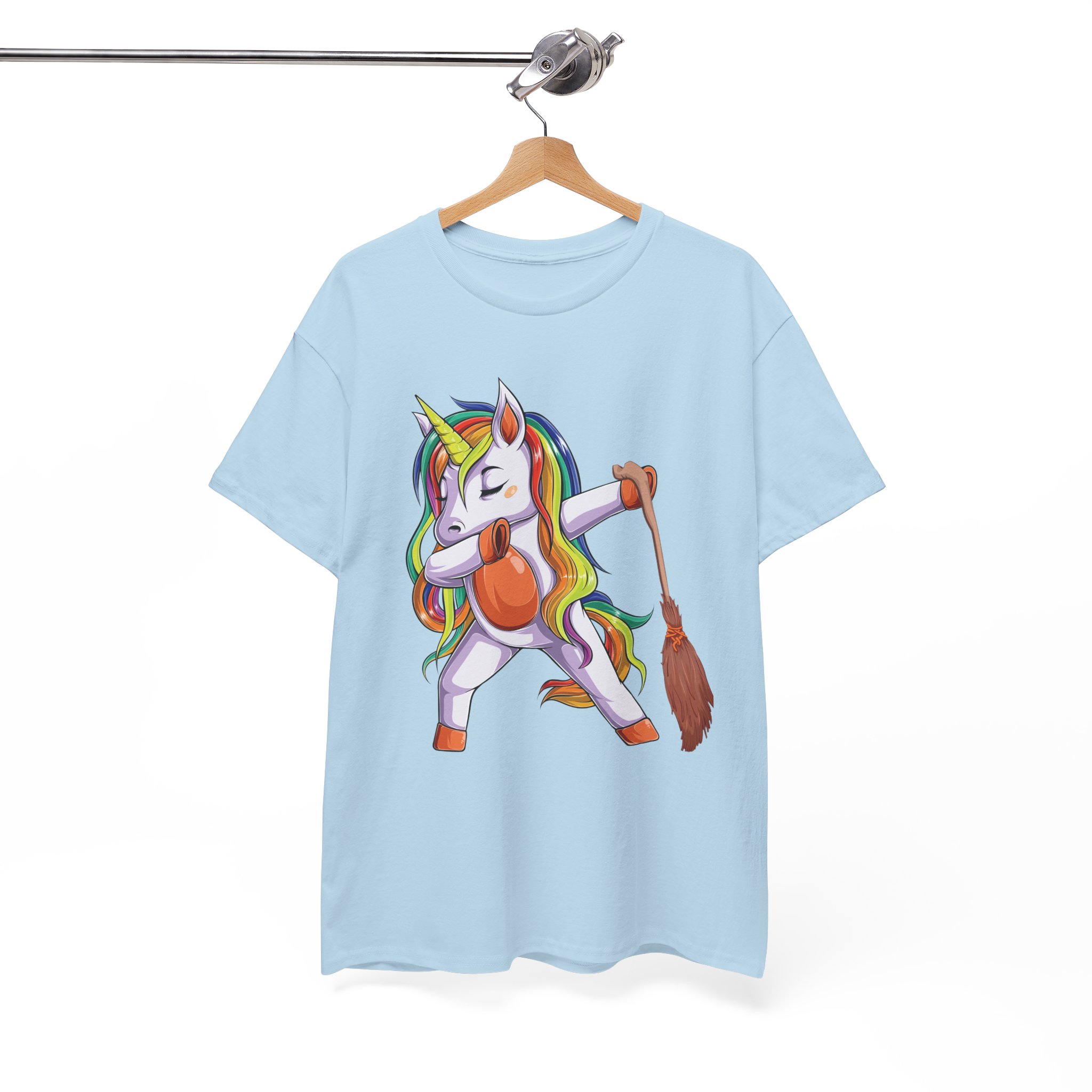 Dabbing Unicorn T-Shirt - Funny Rainbow Unicorn Dancing Design - Image 7