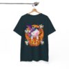 Halloween Unicorn T-Shirt - Cute Witch Unicorn in Jack-O'-Lantern with Ghosts