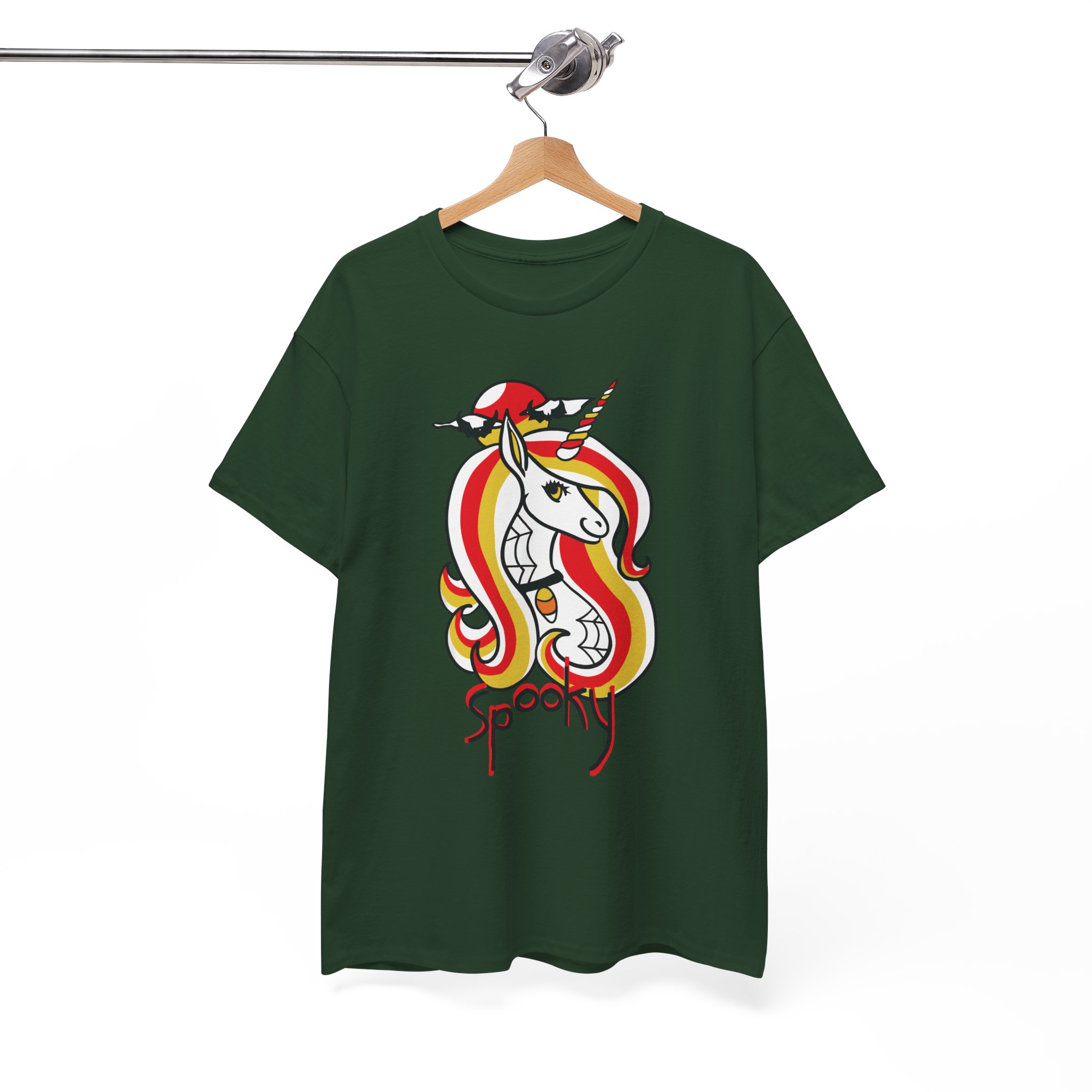 Unicorn 'Spooky' Halloween T-Shirt - Image 5