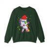 Christmas Dabbing Unicorn Sweatshirt