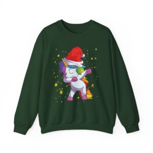 Christmas Dabbing Unicorn Sweatshirt