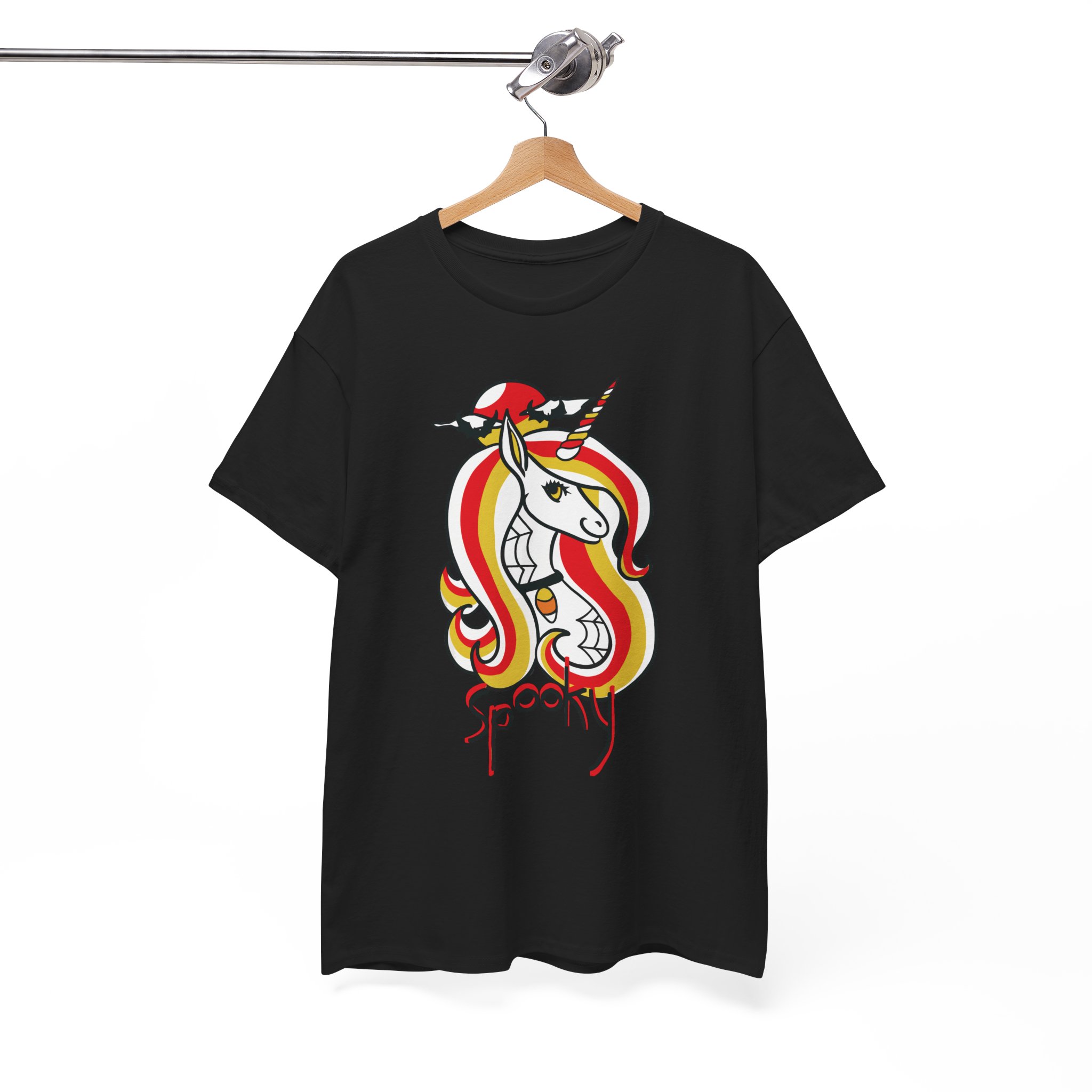 Unicorn 'Spooky' Halloween T-Shirt - Image 3