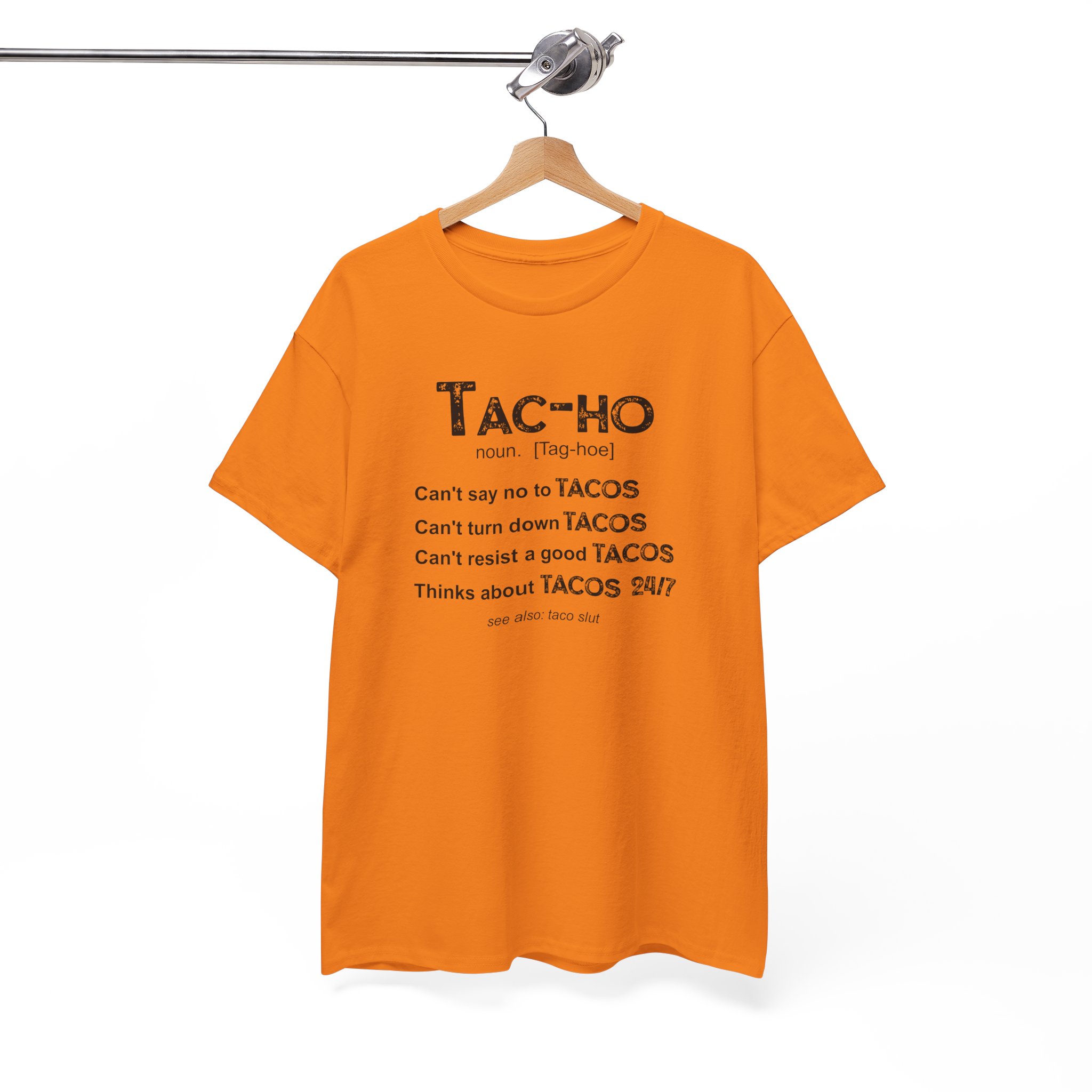 Tac-Ho Funny Tacos Definition Mexican Foodie Gift Shirt - Image 4