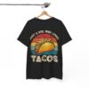 Just a Girl Who Loves Tacos Retro Taco Tee