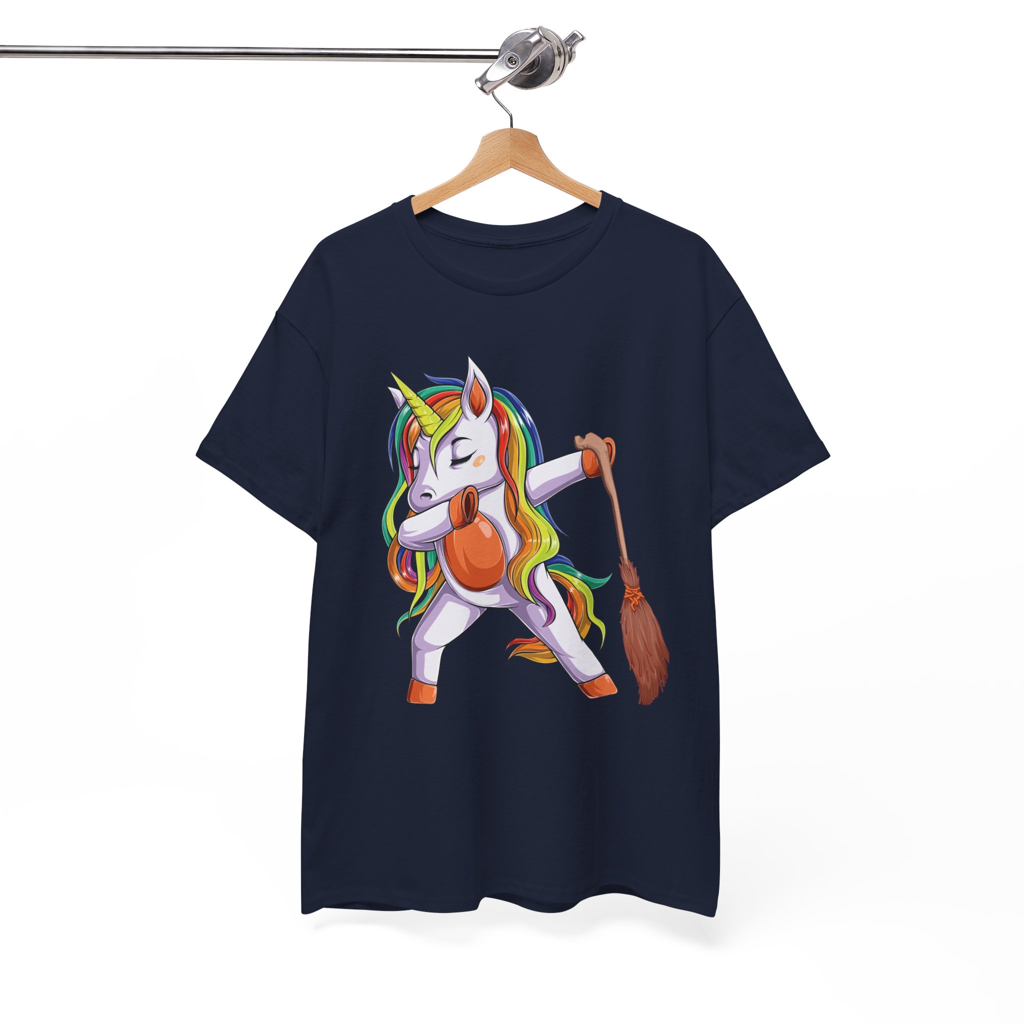 Dabbing Unicorn T-Shirt - Funny Rainbow Unicorn Dancing Design - Image 10