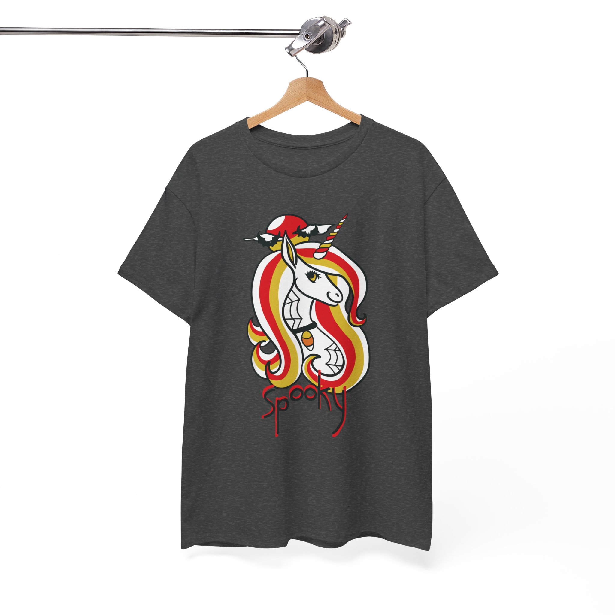 Unicorn 'Spooky' Halloween T-Shirt - Image 6