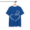 Bunny Rabbit Heart Love T‑Shirt