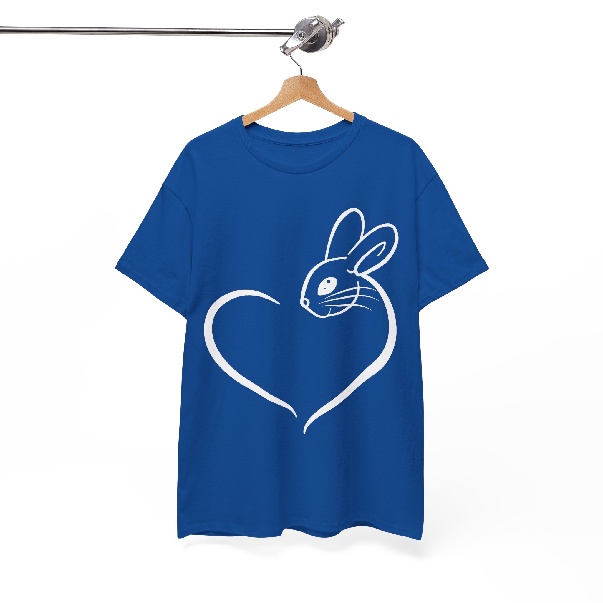 Bunny Rabbit Heart Love T‑Shirt