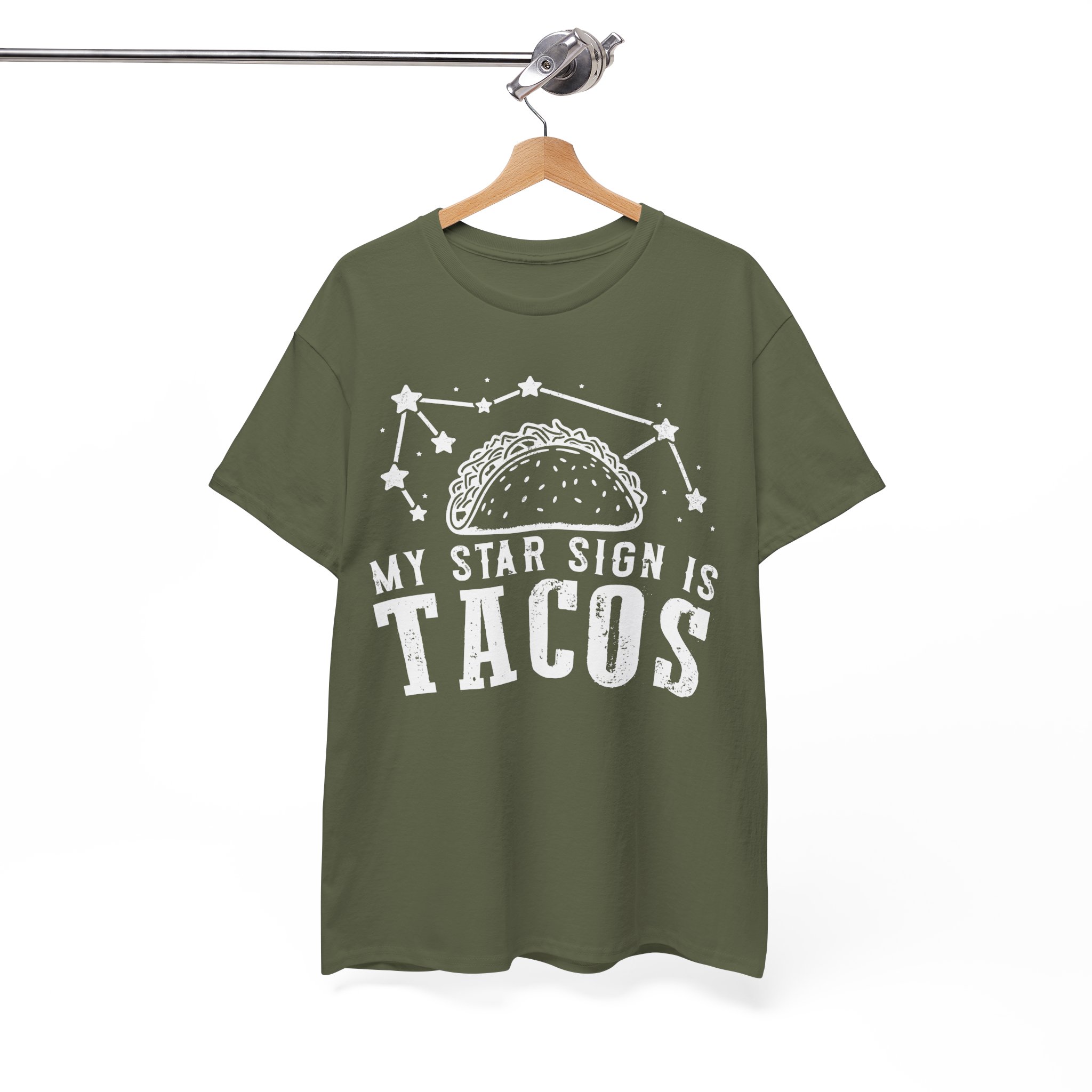 Funny Taco Lover Shirt - My Star Sign Is Tacos Zodiac Shirt - Image 3