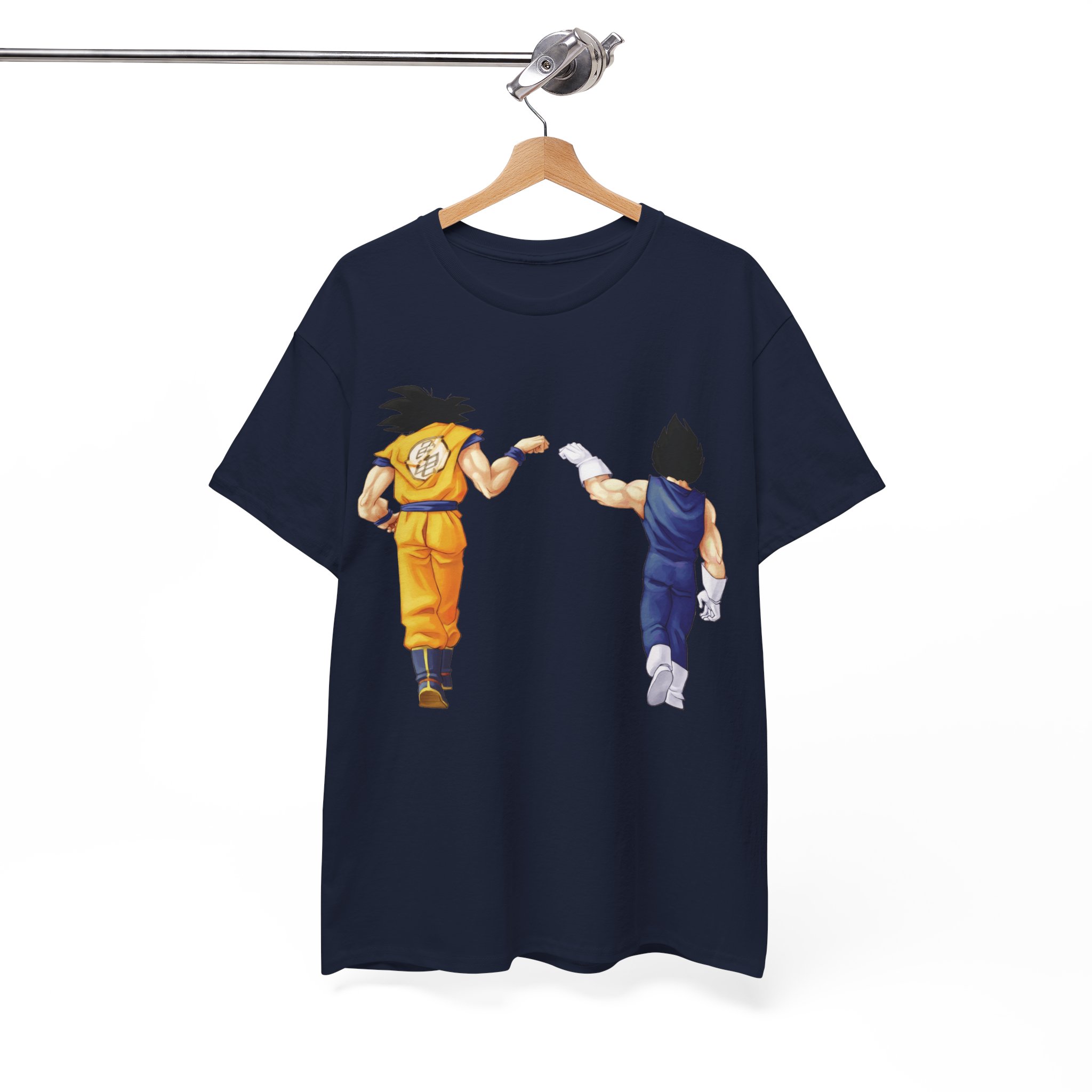 Son Goku and Vegeta Epic Anime Friendship Shirt - Anime Inspired Gift - Image 12