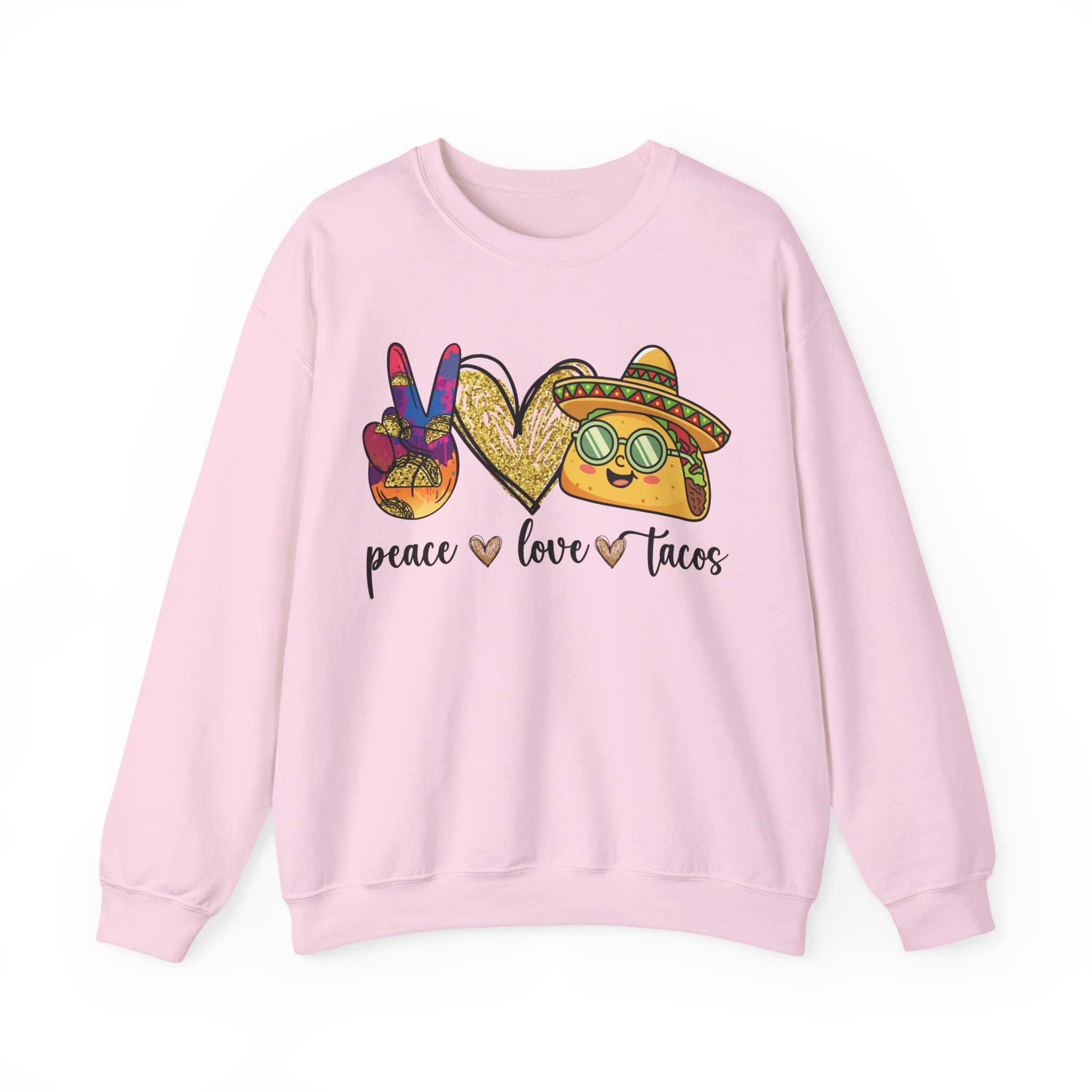Peace Love Tacos Sweatshirt - Image 8