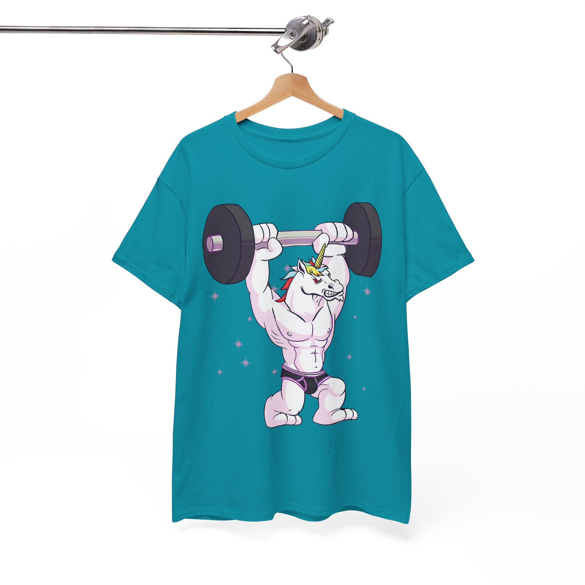 Weightlifting Unicorn T-Shirt - Funny Gym Unicorn Tee for Fitness Fans - Image 10