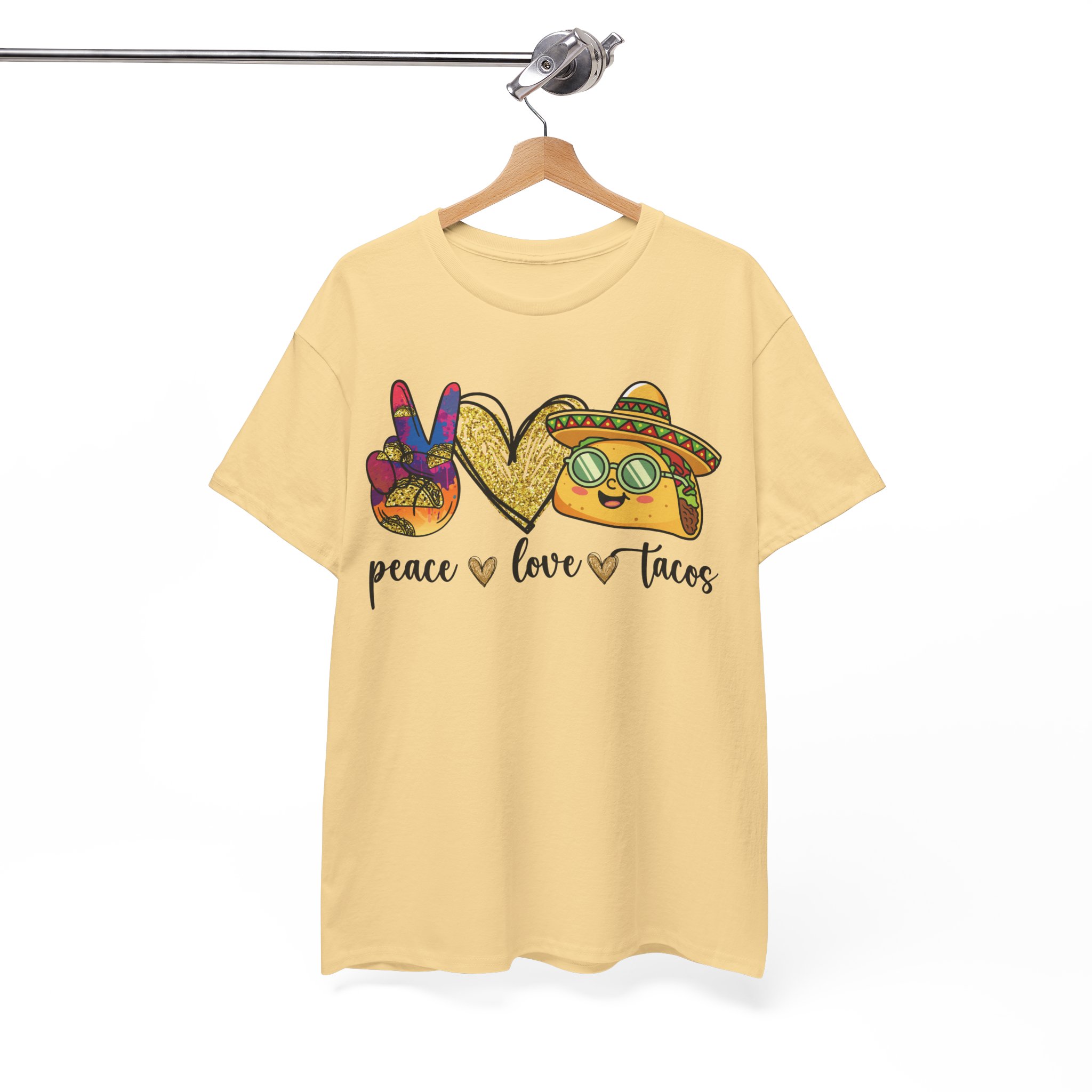 Peace Love Tacos Shirt - Image 4