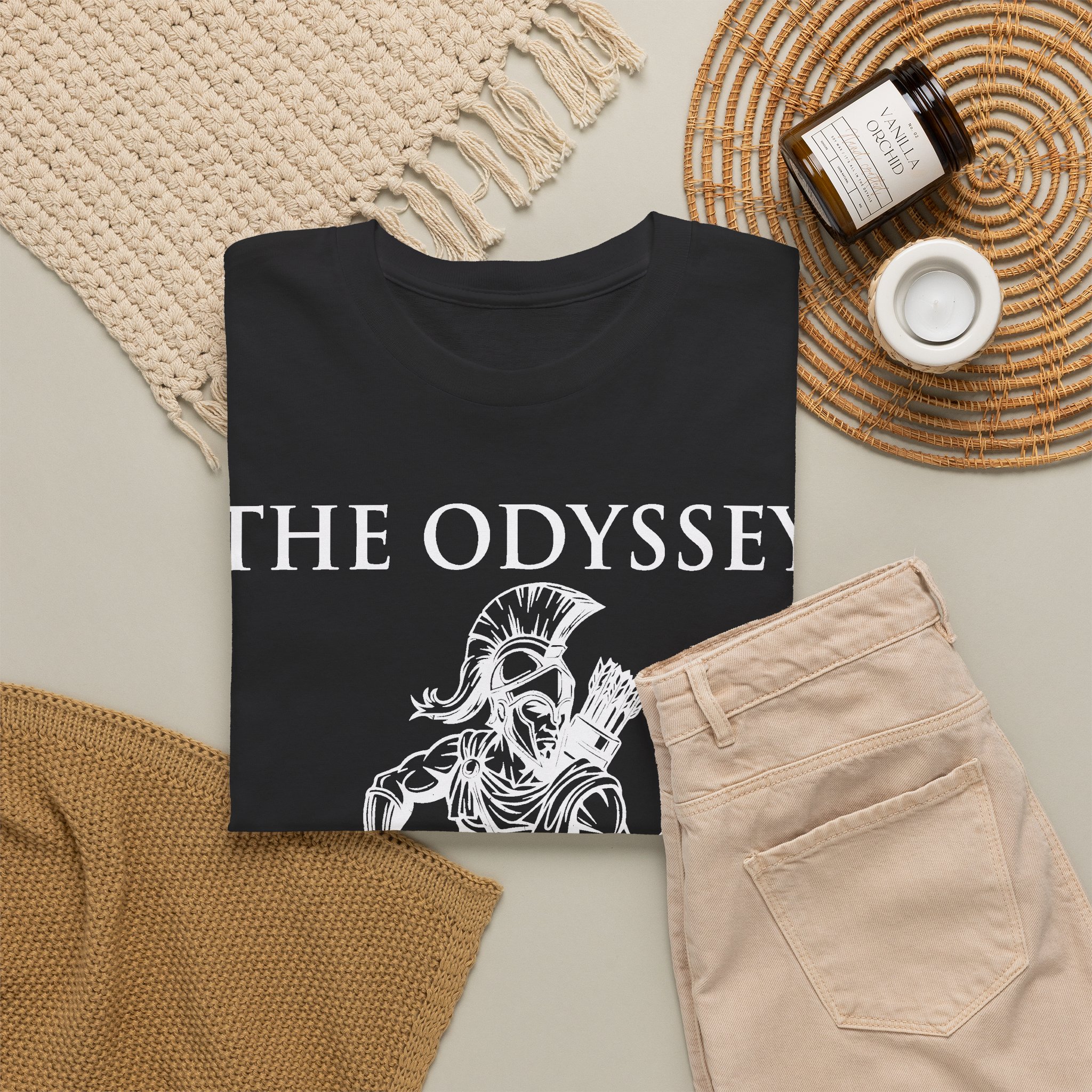 The Odyssey of Homer T-Shirt - Greek Mythology Shirt - Epic Warrior Graphic Tee - Image 2