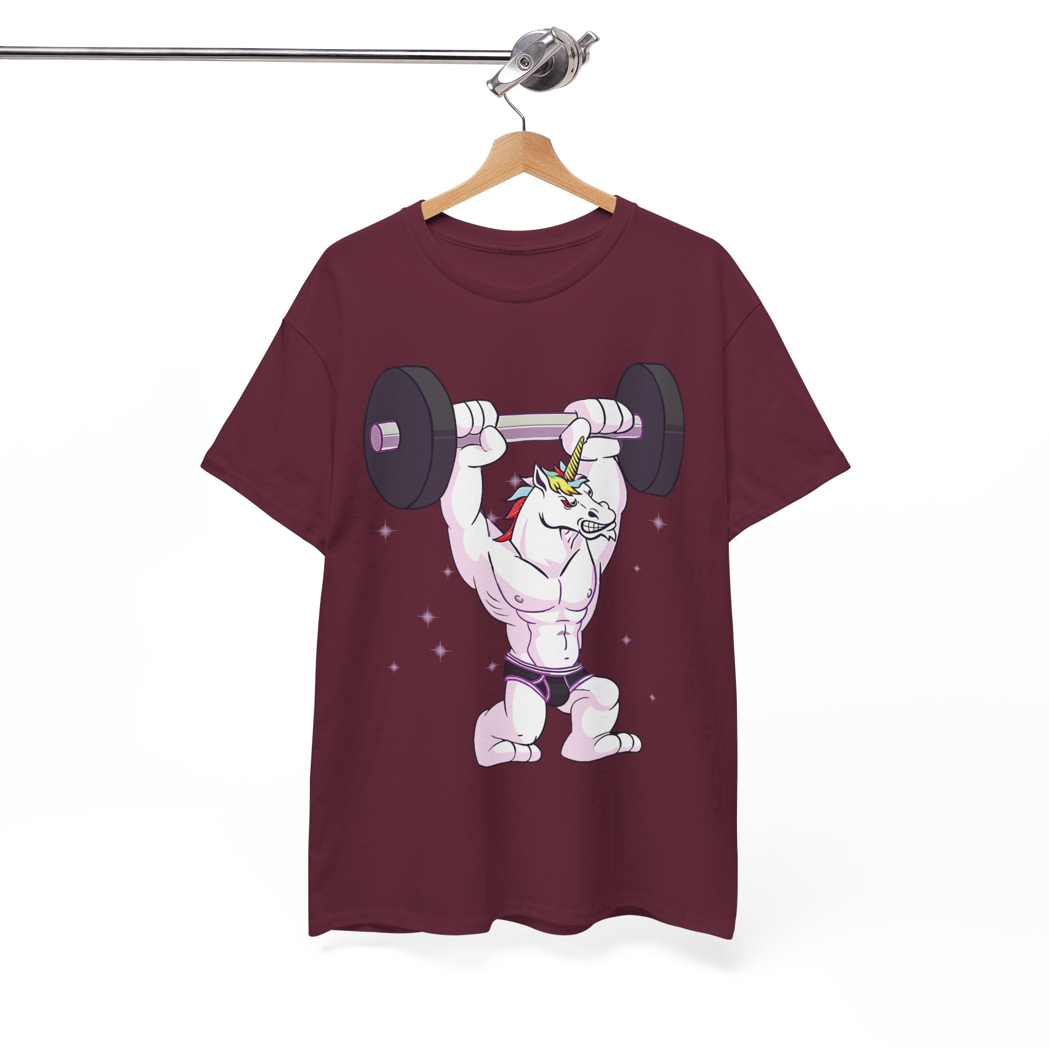 Weightlifting Unicorn T-Shirt - Funny Gym Unicorn Tee for Fitness Fans - Image 5