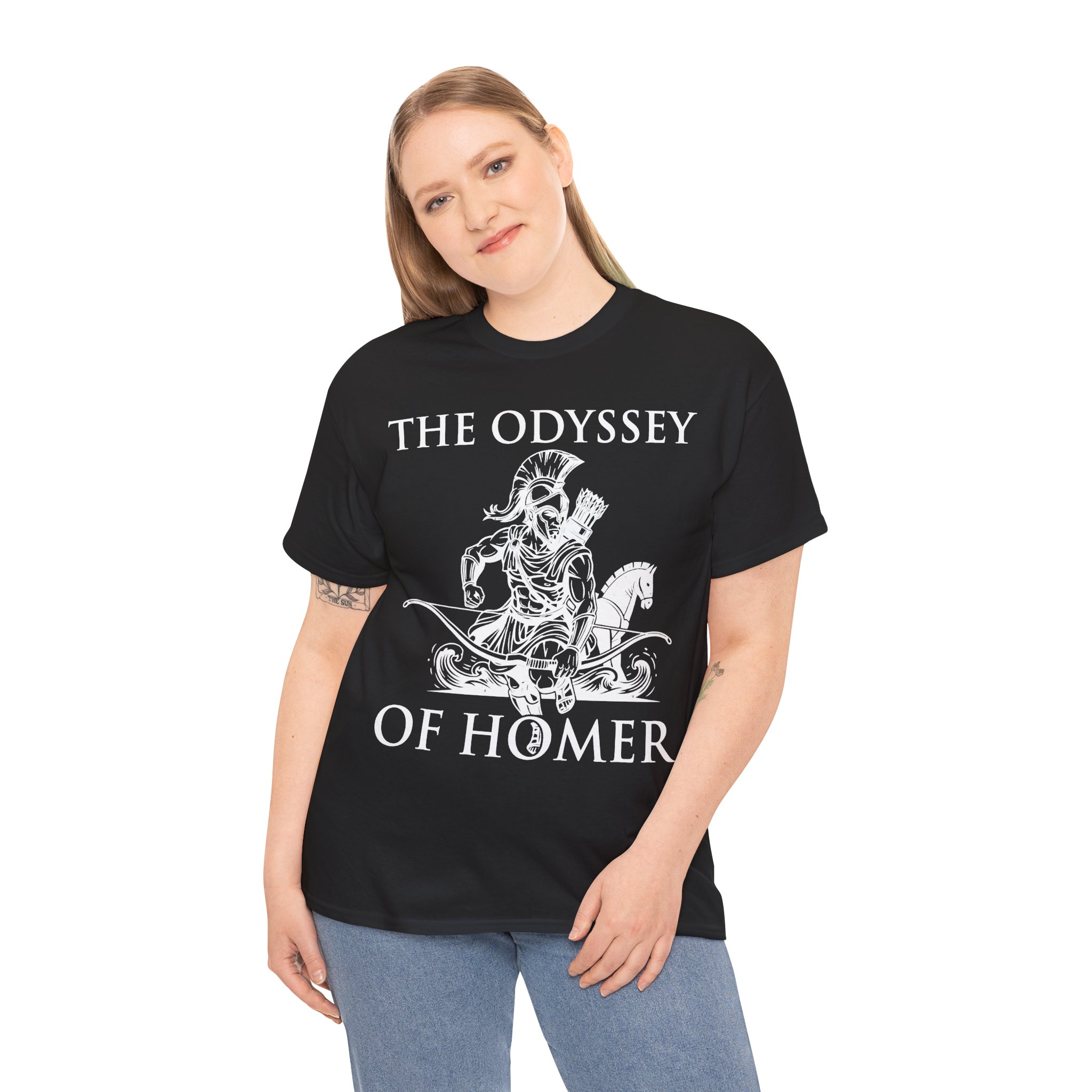 The Odyssey of Homer T-Shirt - Greek Mythology Shirt - Epic Warrior Graphic Tee - Image 3