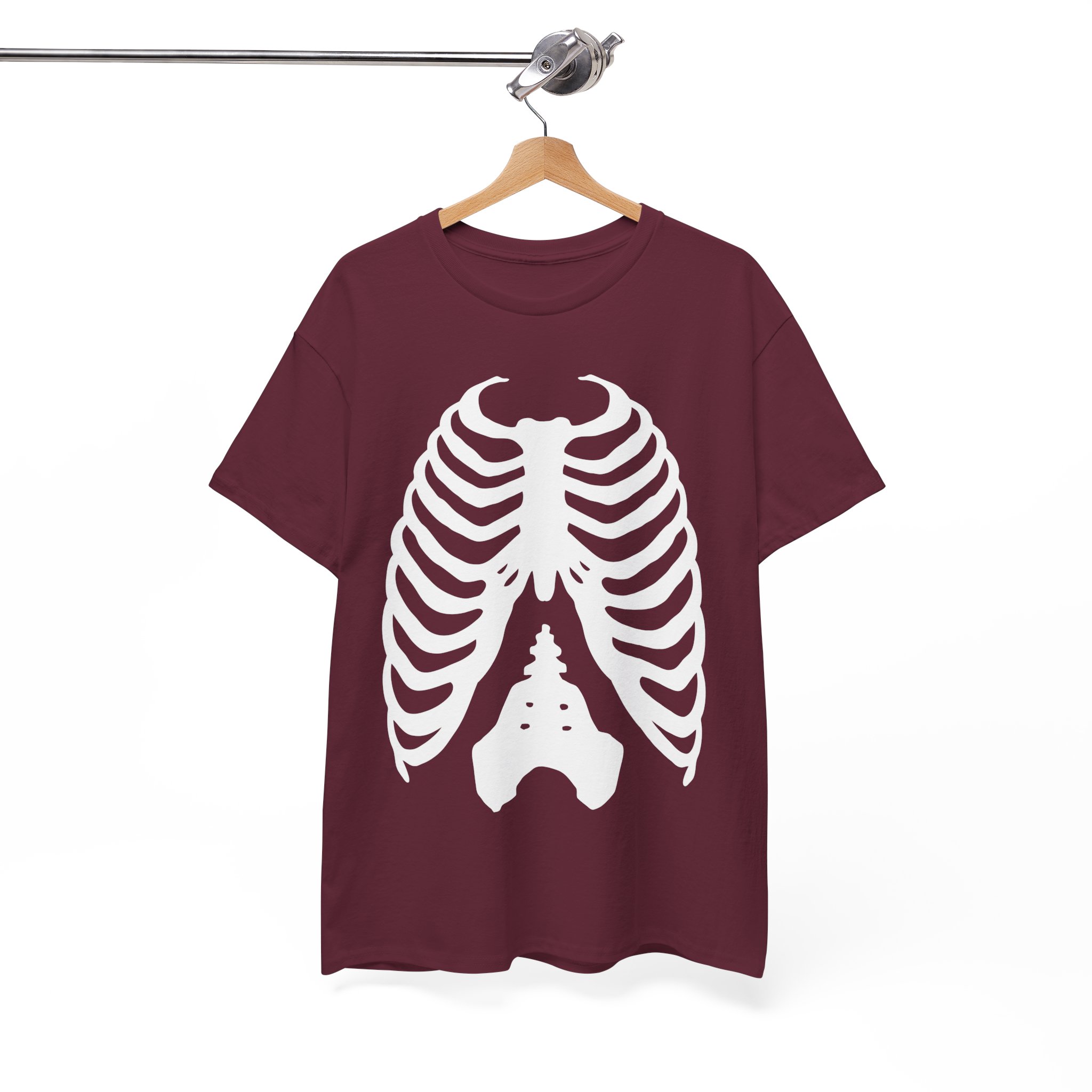 Skeleton Halloween Costume Shirt - Image 4