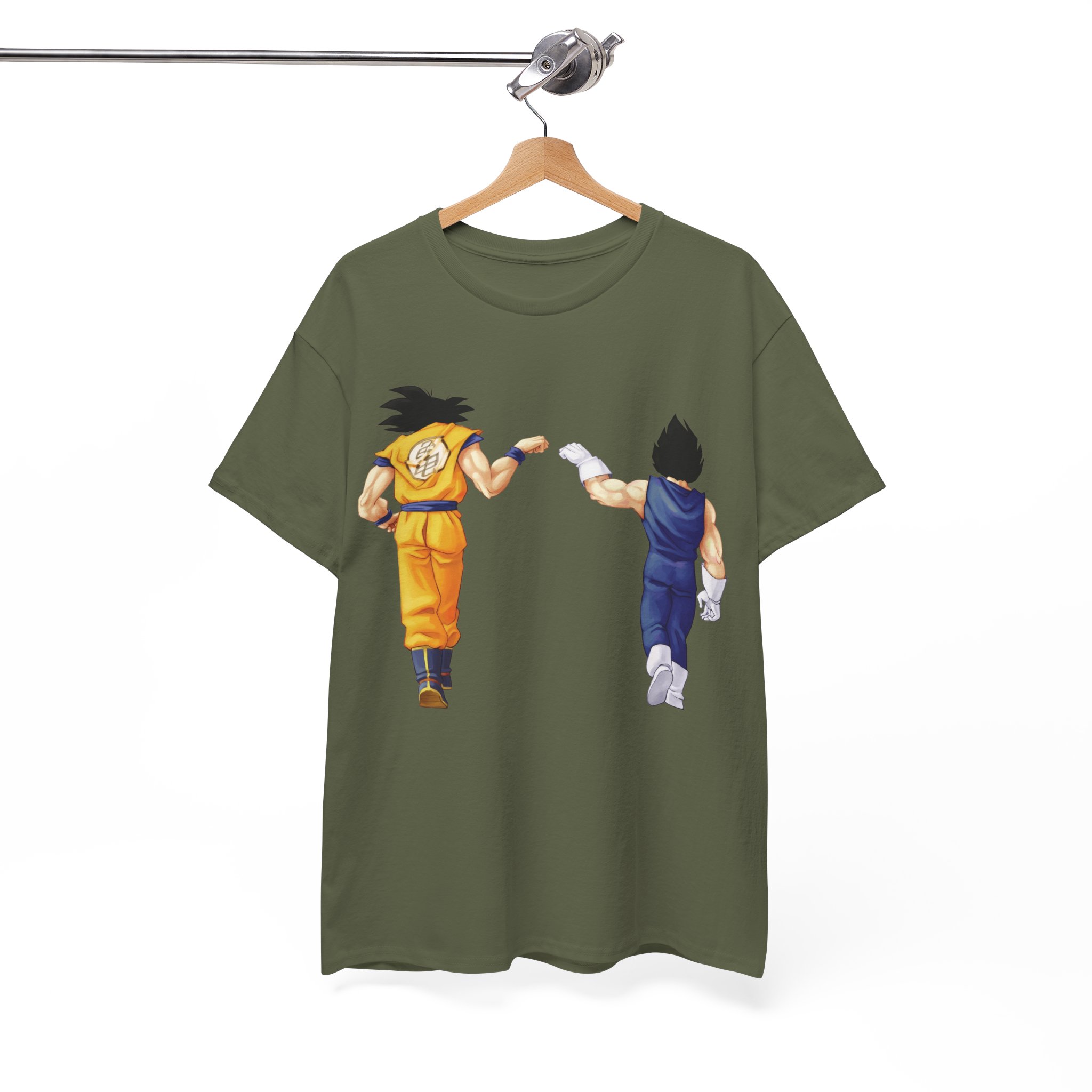 Son Goku and Vegeta Epic Anime Friendship Shirt - Anime Inspired Gift - Image 6