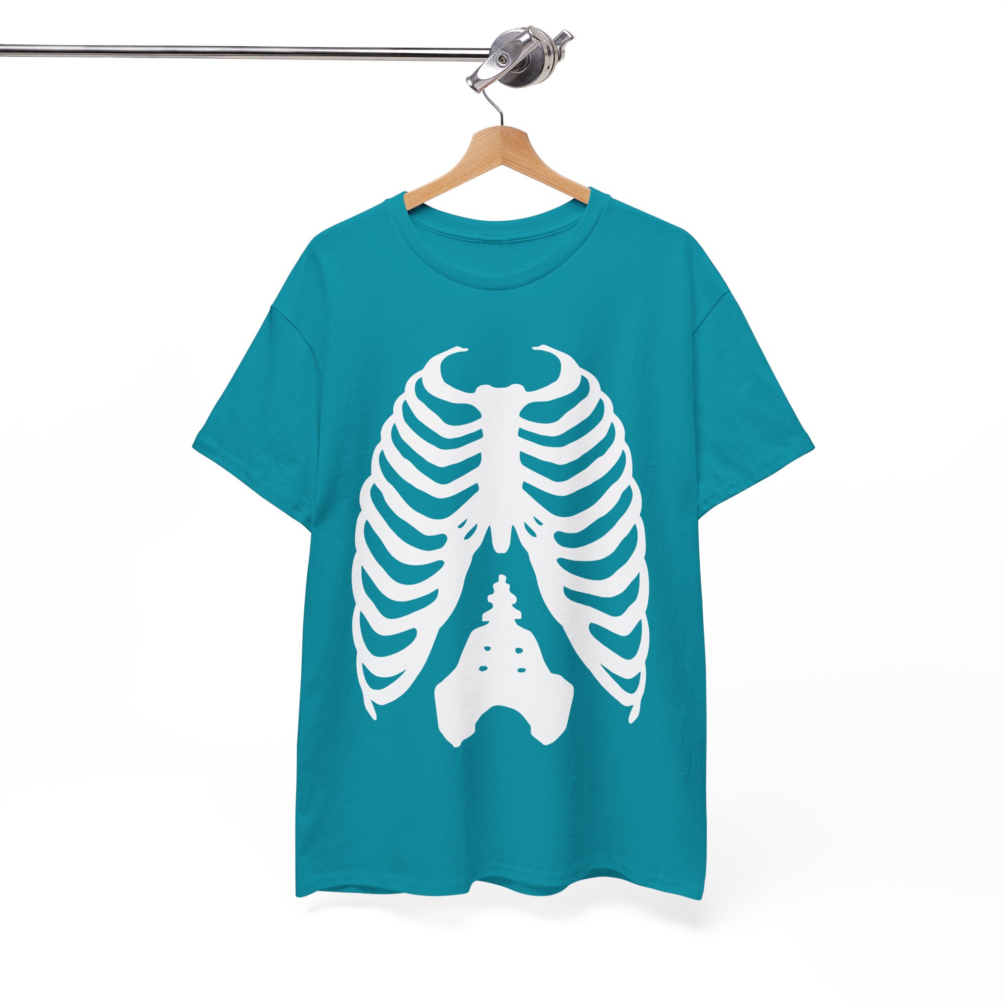 Skeleton Halloween Costume Shirt - Image 10