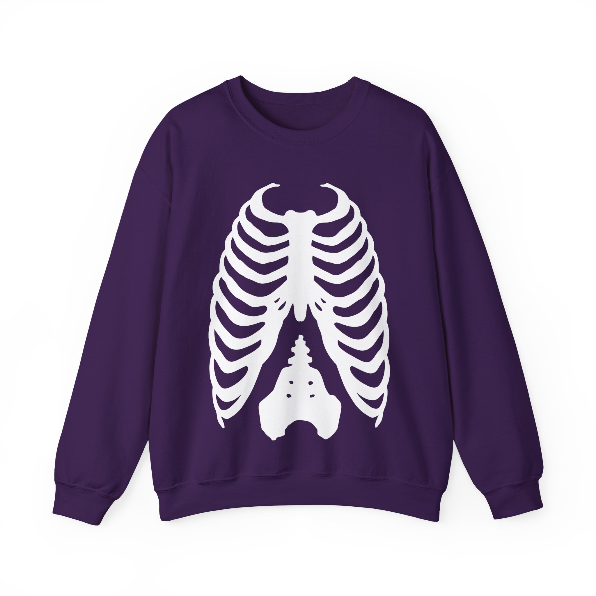 Skeleton Halloween Costume Sweatshirt - Image 14