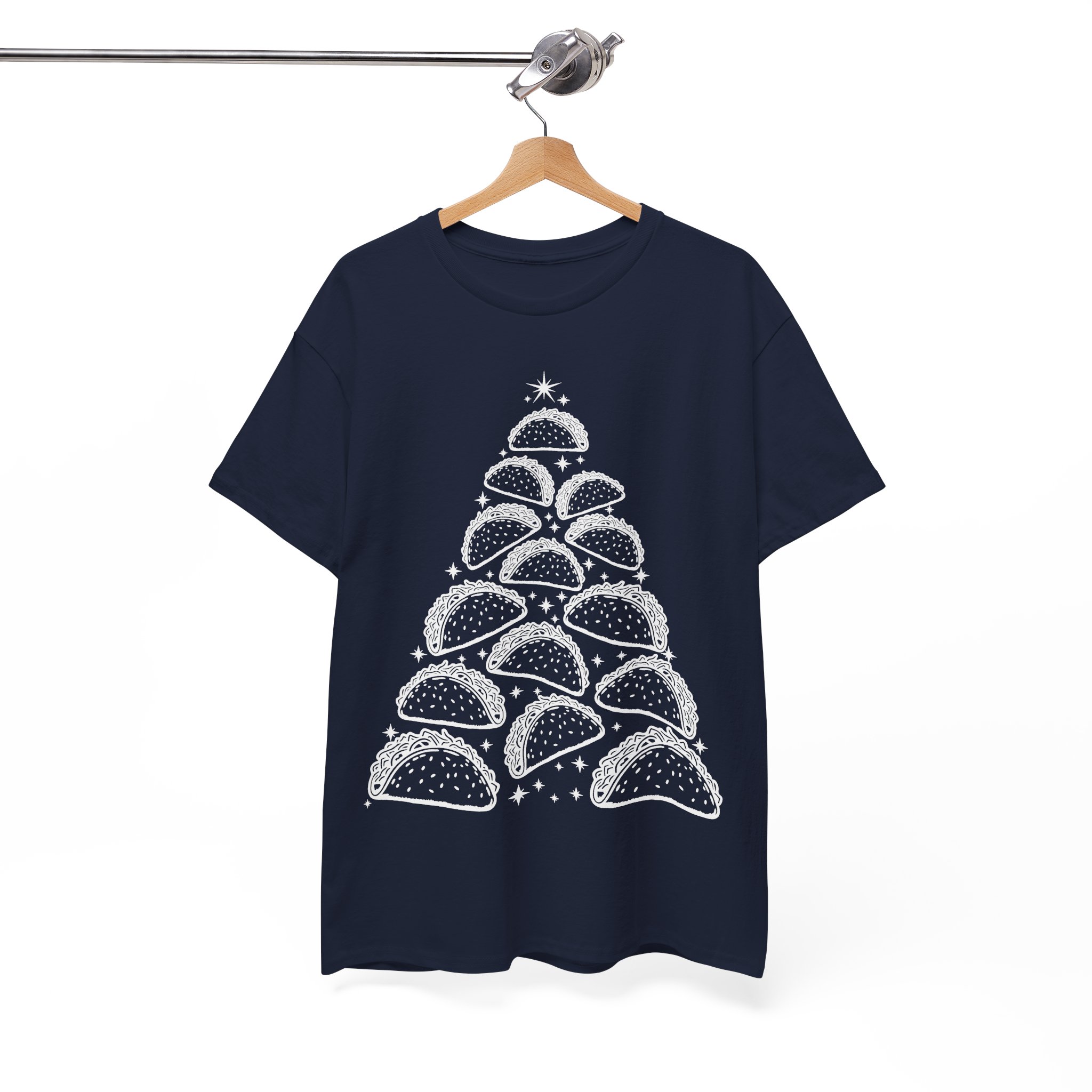Funny Christmas Taco Shirt - Taco Christmas Tree Tee - Christmas Gift for Taco Lovers - Image 12