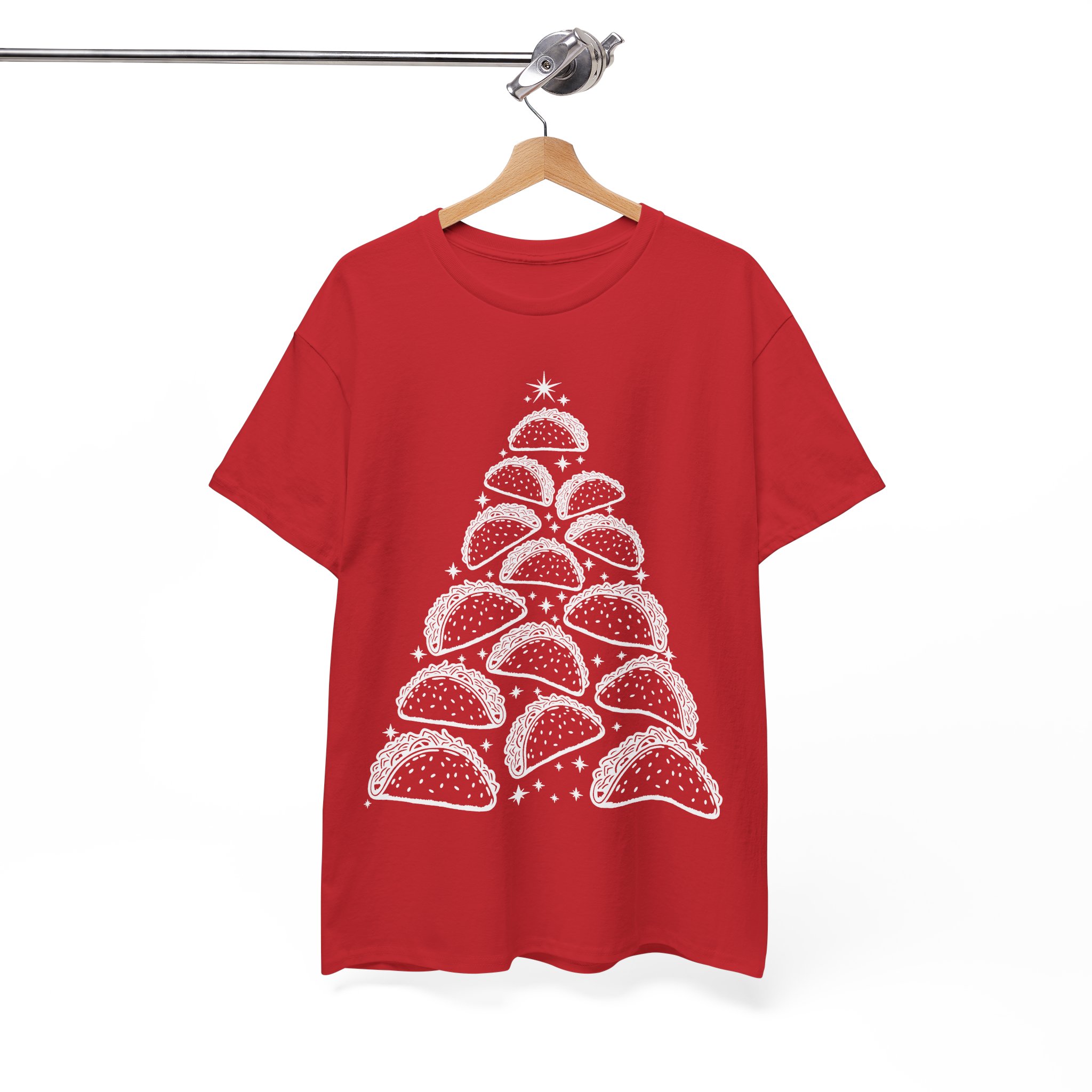 Funny Christmas Taco Shirt - Taco Christmas Tree Tee - Christmas Gift for Taco Lovers - Image 14