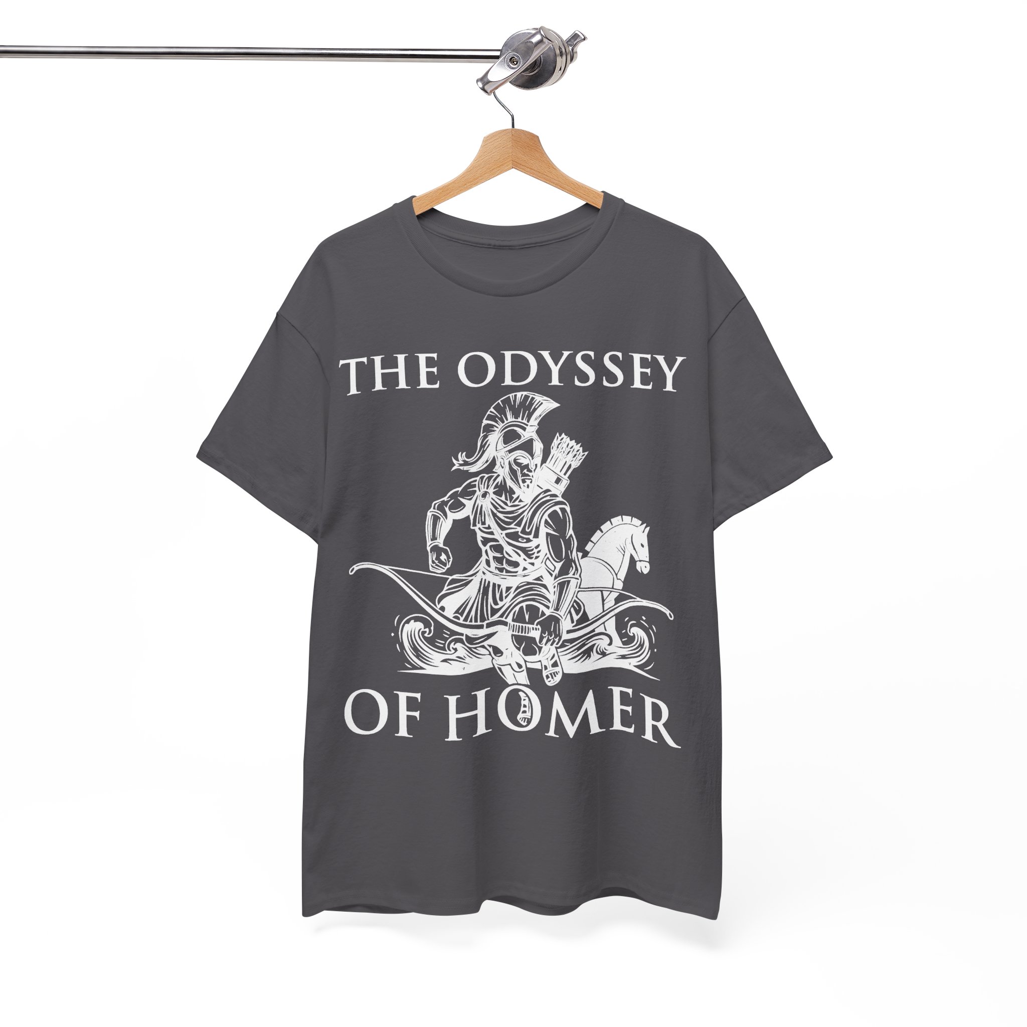 The Odyssey of Homer T-Shirt - Greek Mythology Shirt - Epic Warrior Graphic Tee - Image 9