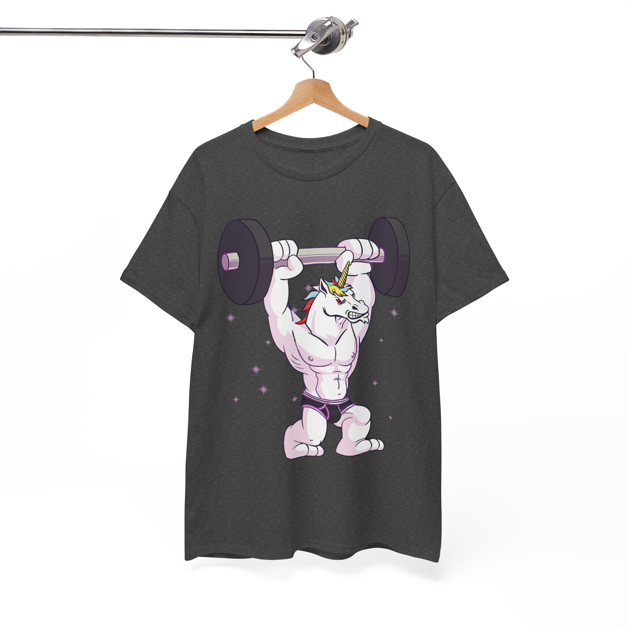 Weightlifting Unicorn T-Shirt - Funny Gym Unicorn Tee for Fitness Fans - Image 9