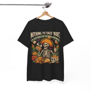 Nothing to Taco 'Bout Halloween Shirt - Funny Taco Halloween Party T-Shirt for Taco Lovers