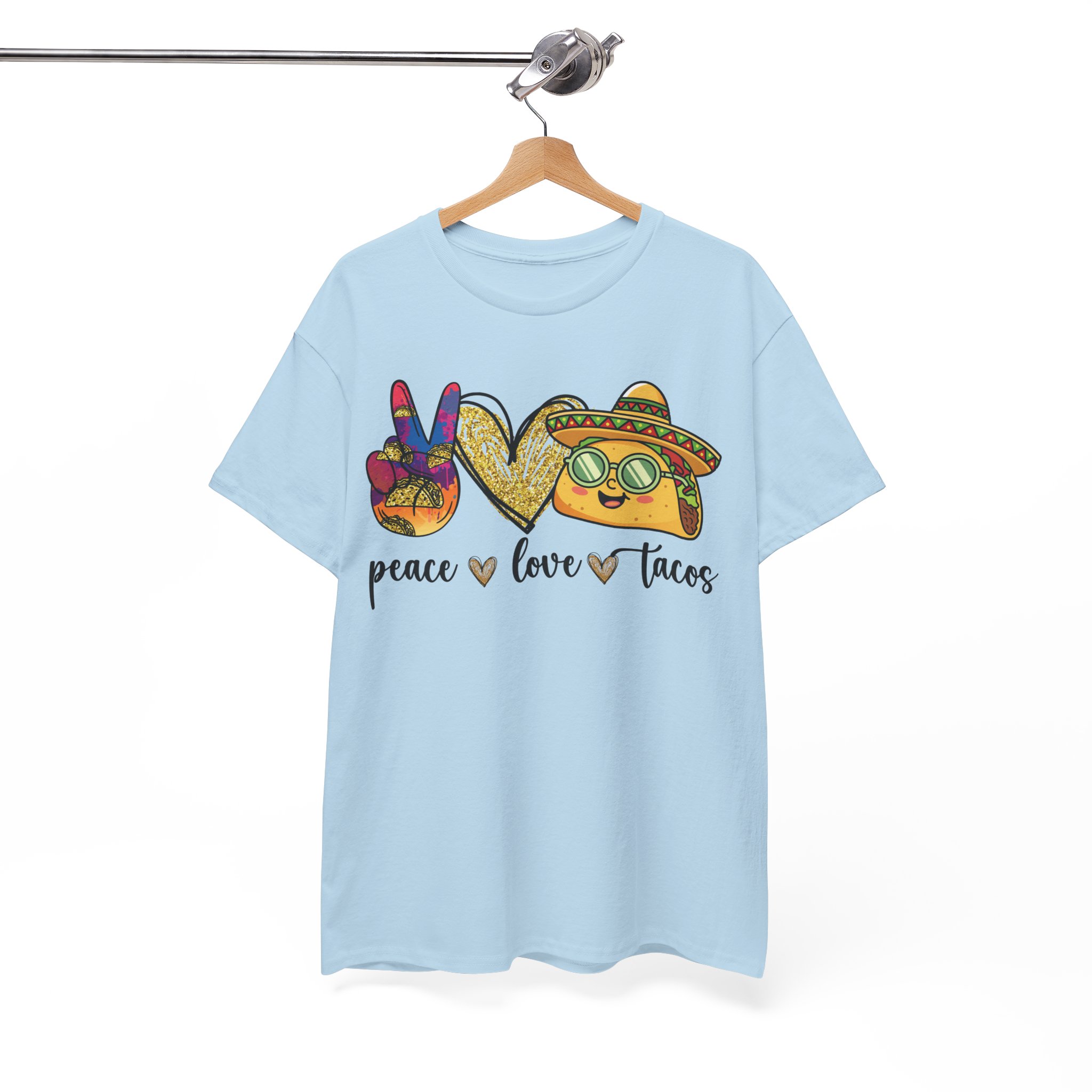 Peace Love Tacos Shirt - Image 8