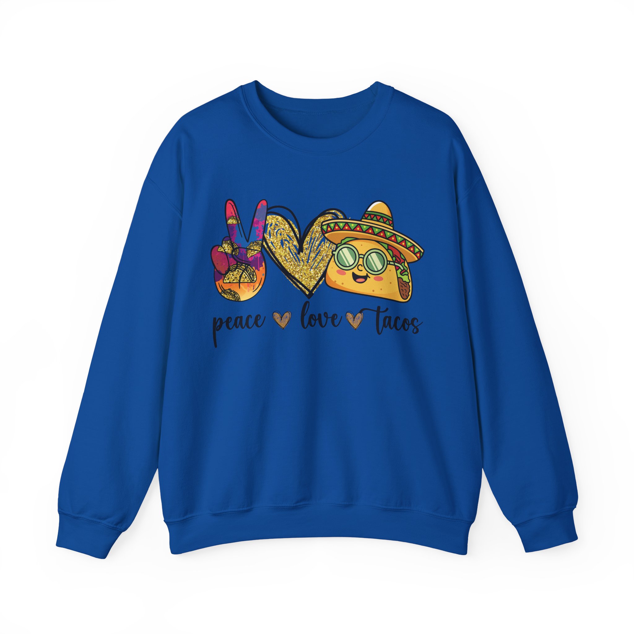 Peace Love Tacos Sweatshirt - Image 7