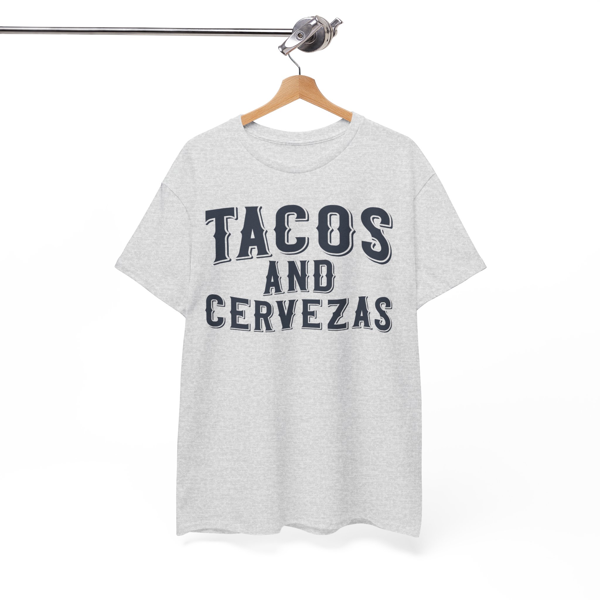 Tacos and Cervezas Tee - Funny Fiesta Taco Beer Shirt - Image 2