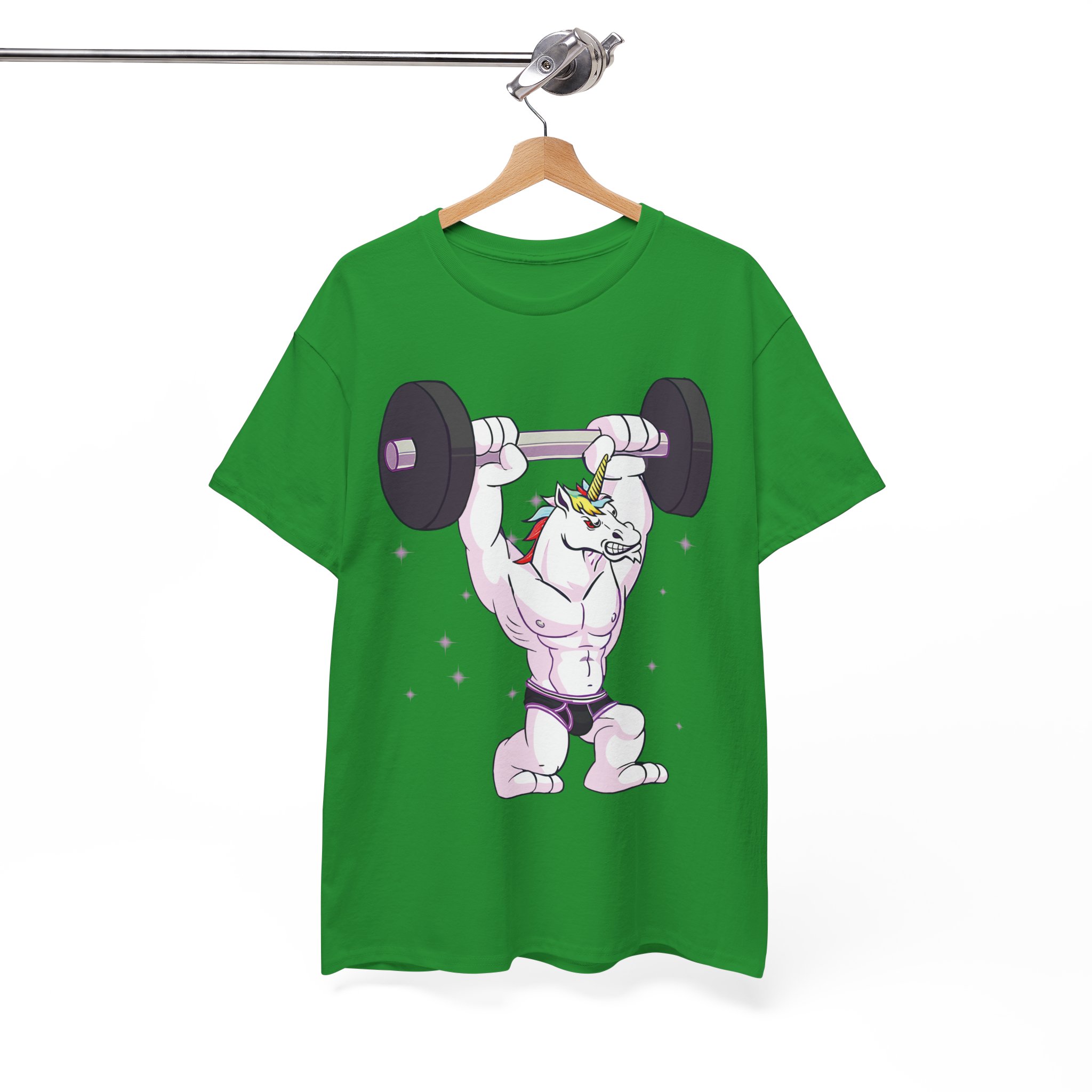Weightlifting Unicorn T-Shirt - Funny Gym Unicorn Tee for Fitness Fans - Image 8
