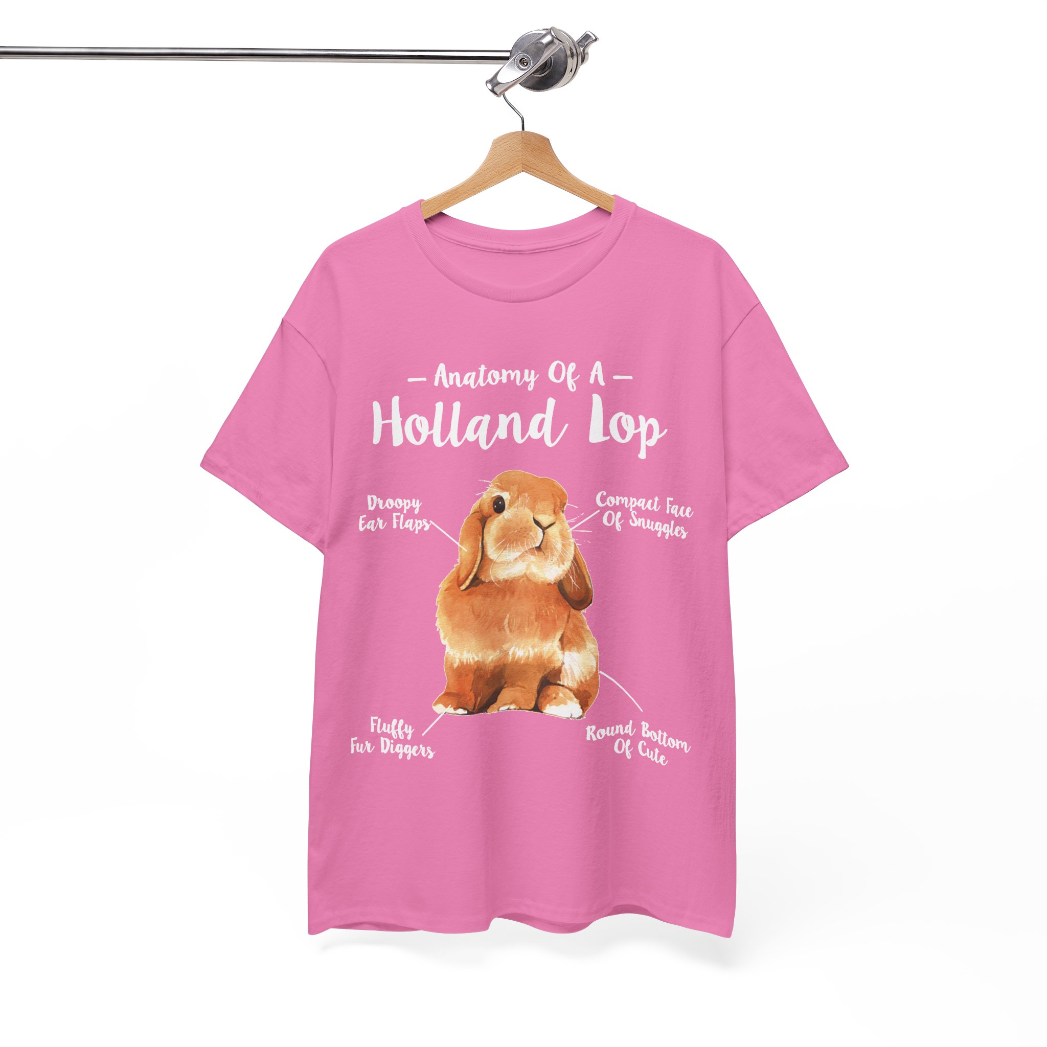 Anatomy Holland Lop Bunny Rabbit Lovers T‑Shirt - Image 11