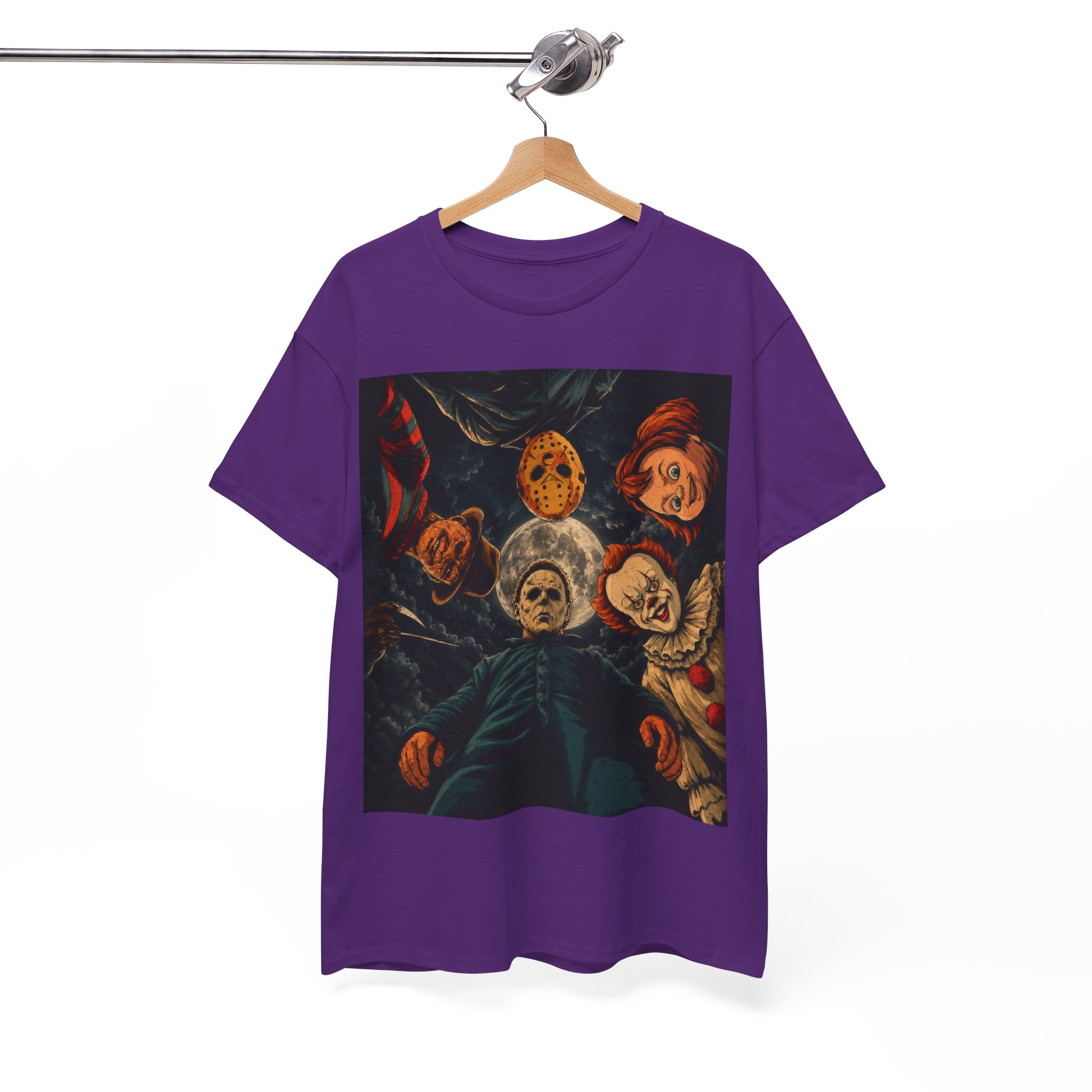 Vintage Horror Movie Inspired Halloween Shirt - Classic Slasher Movie Graphic Tee - Spooky Season T-Shirt - Image 12