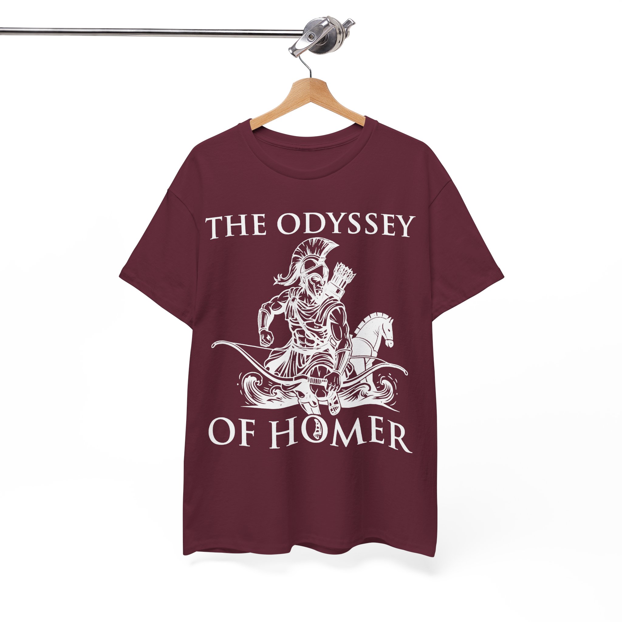 The Odyssey of Homer T-Shirt - Greek Mythology Shirt - Epic Warrior Graphic Tee - Image 13