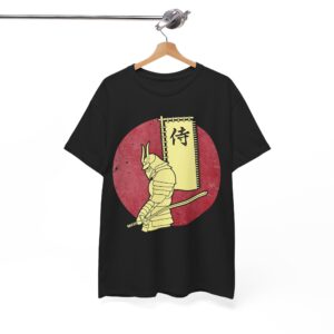 Samurai Standing With Sword Vintage Japanese T-Shirt