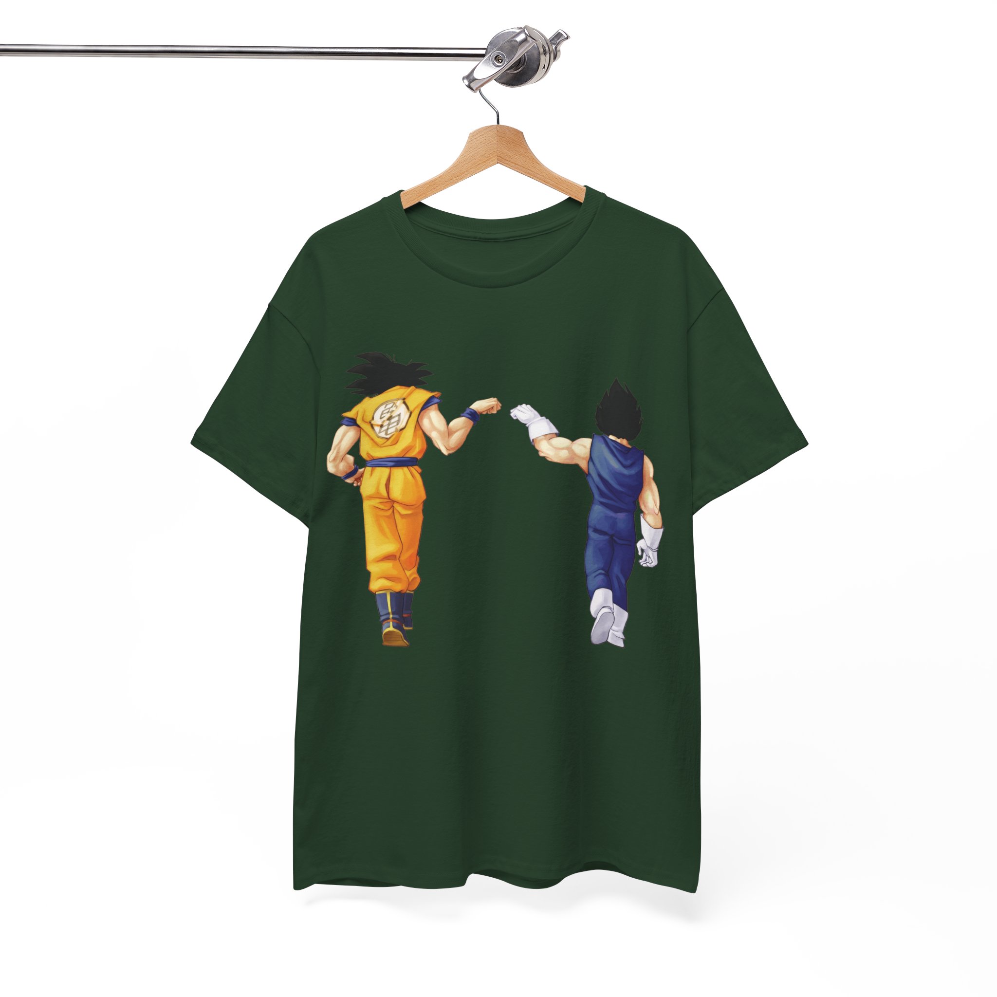 Son Goku and Vegeta Epic Anime Friendship Shirt - Anime Inspired Gift - Image 7