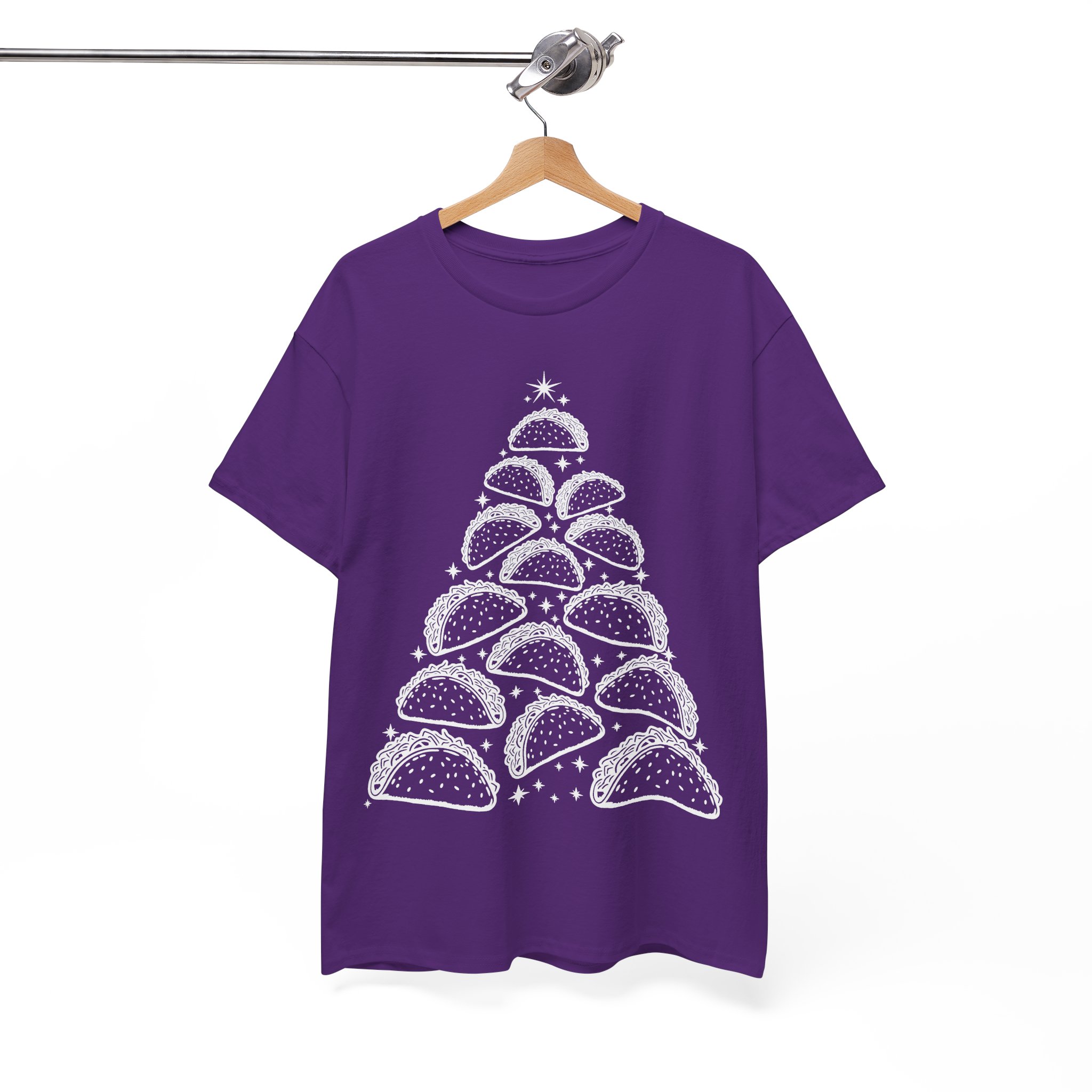 Funny Christmas Taco Shirt - Taco Christmas Tree Tee - Christmas Gift for Taco Lovers - Image 13