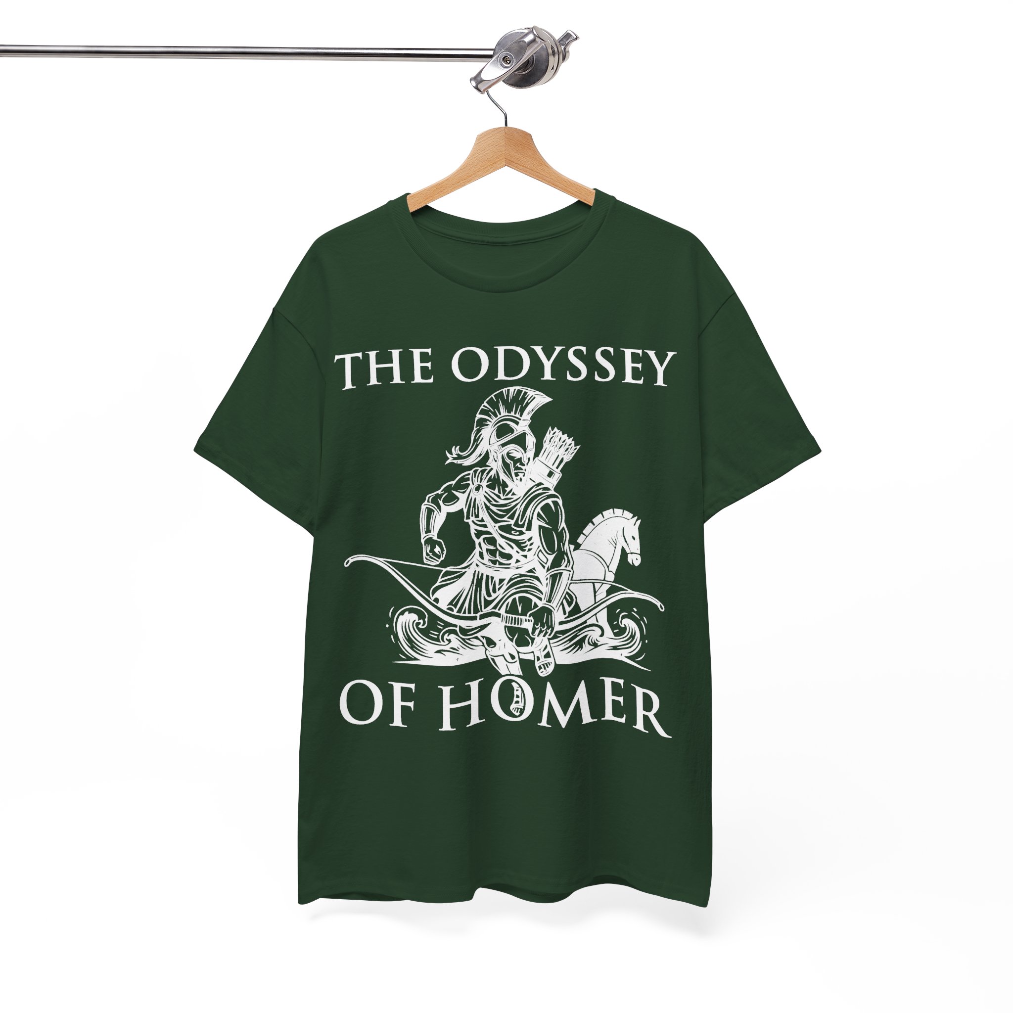 The Odyssey of Homer T-Shirt - Greek Mythology Shirt - Epic Warrior Graphic Tee - Image 7