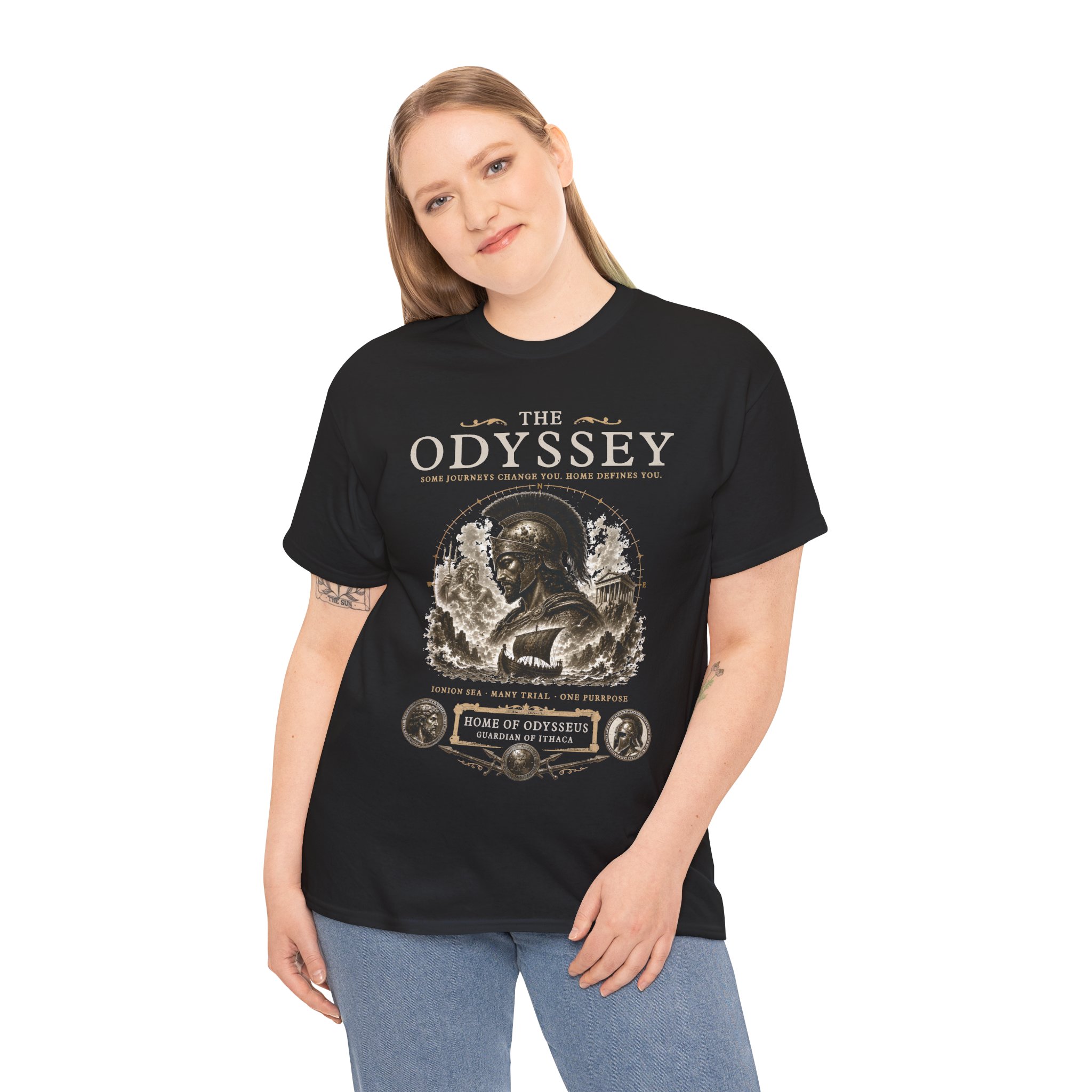The Odyssey 2026 Shirt – Odysseus Greek Mythology Vintage T-Shirt - Image 3